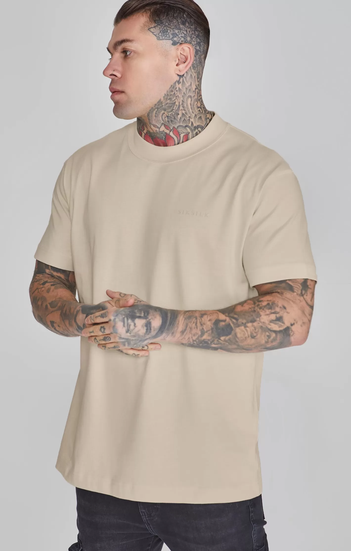 SikSilk T-shirts^Oversized T-Shirt