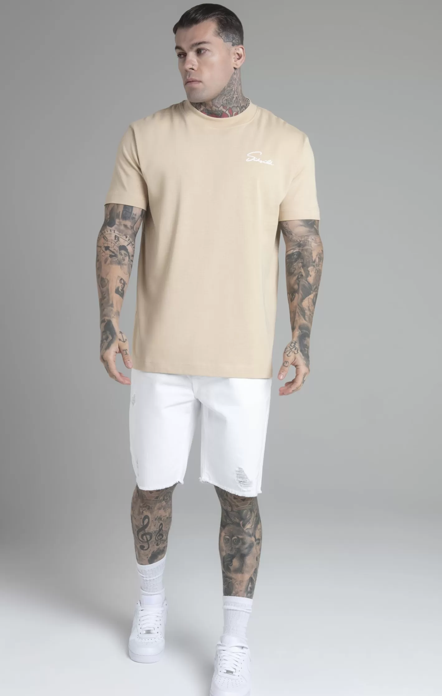 SikSilk T-shirts^Script T-Shirt