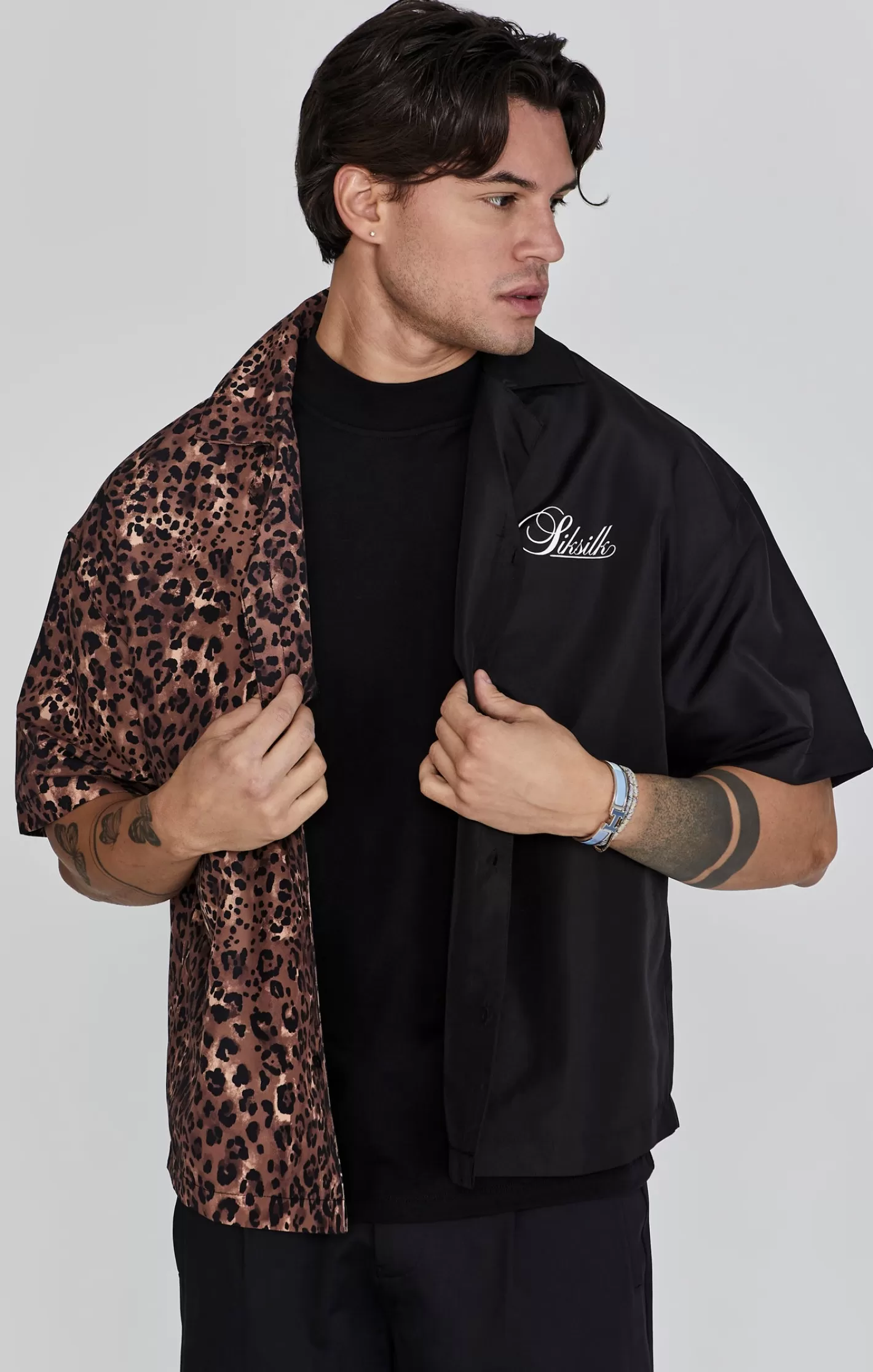 SikSilk Shirts^Animal Print Shirt