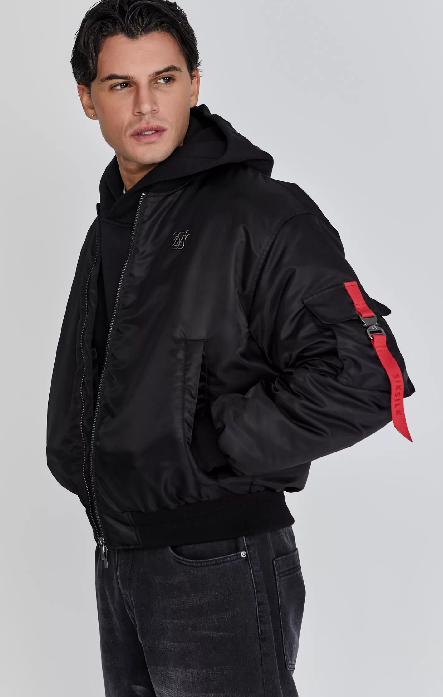 SikSilk Jackets^Bomber Jacket