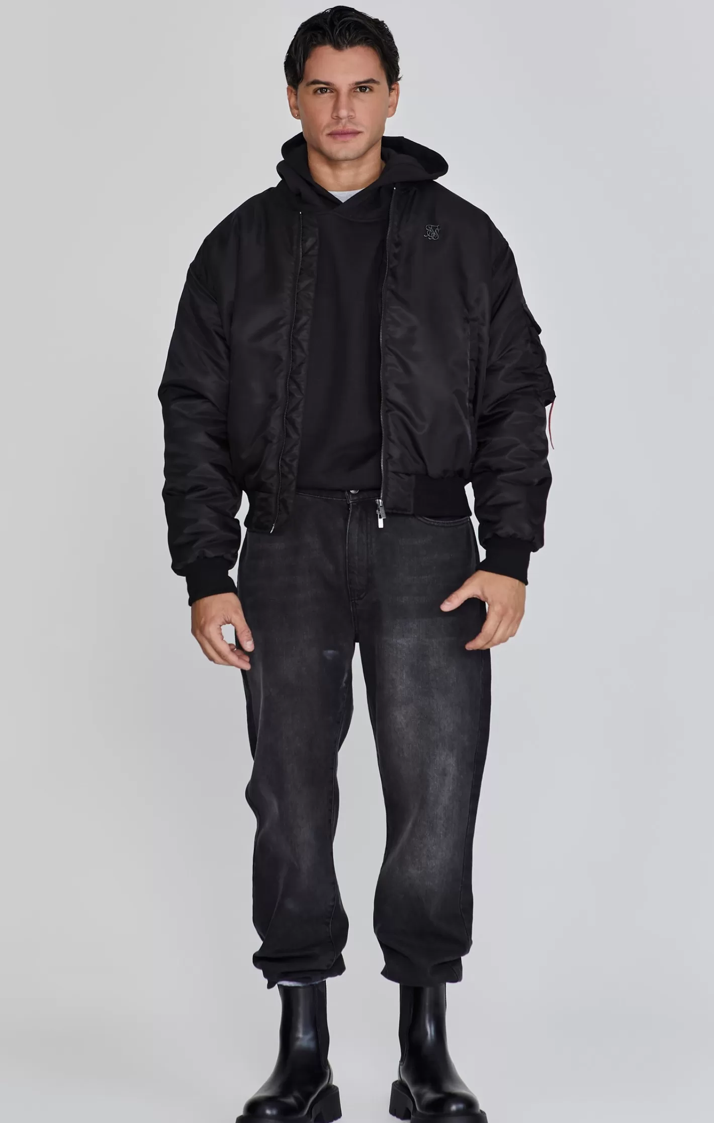 SikSilk Jackets^Bomber Jacket