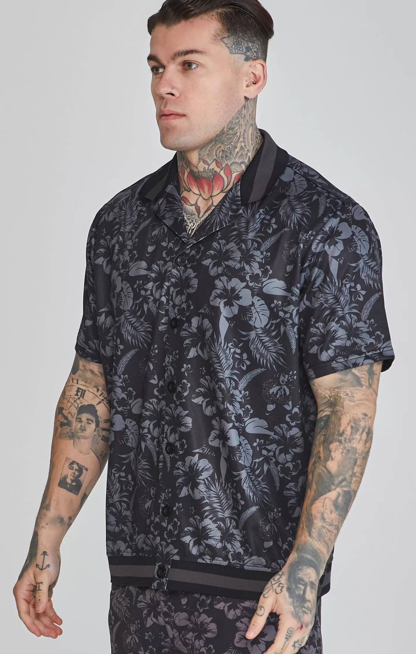 SikSilk Shirts^Bowling Shirt