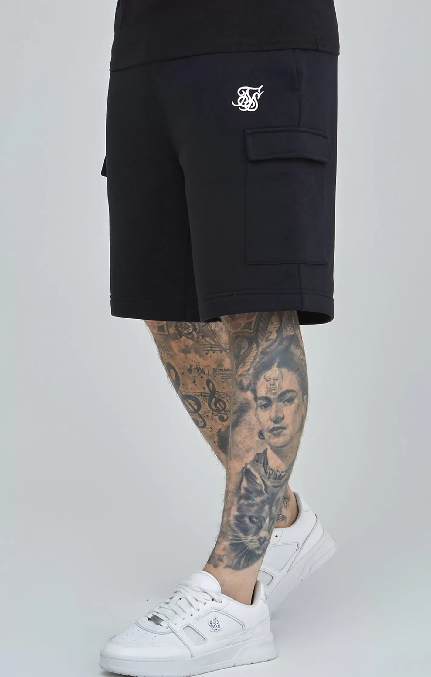 SikSilk Essentials | Shorts^Essential Cargo Fleece Short