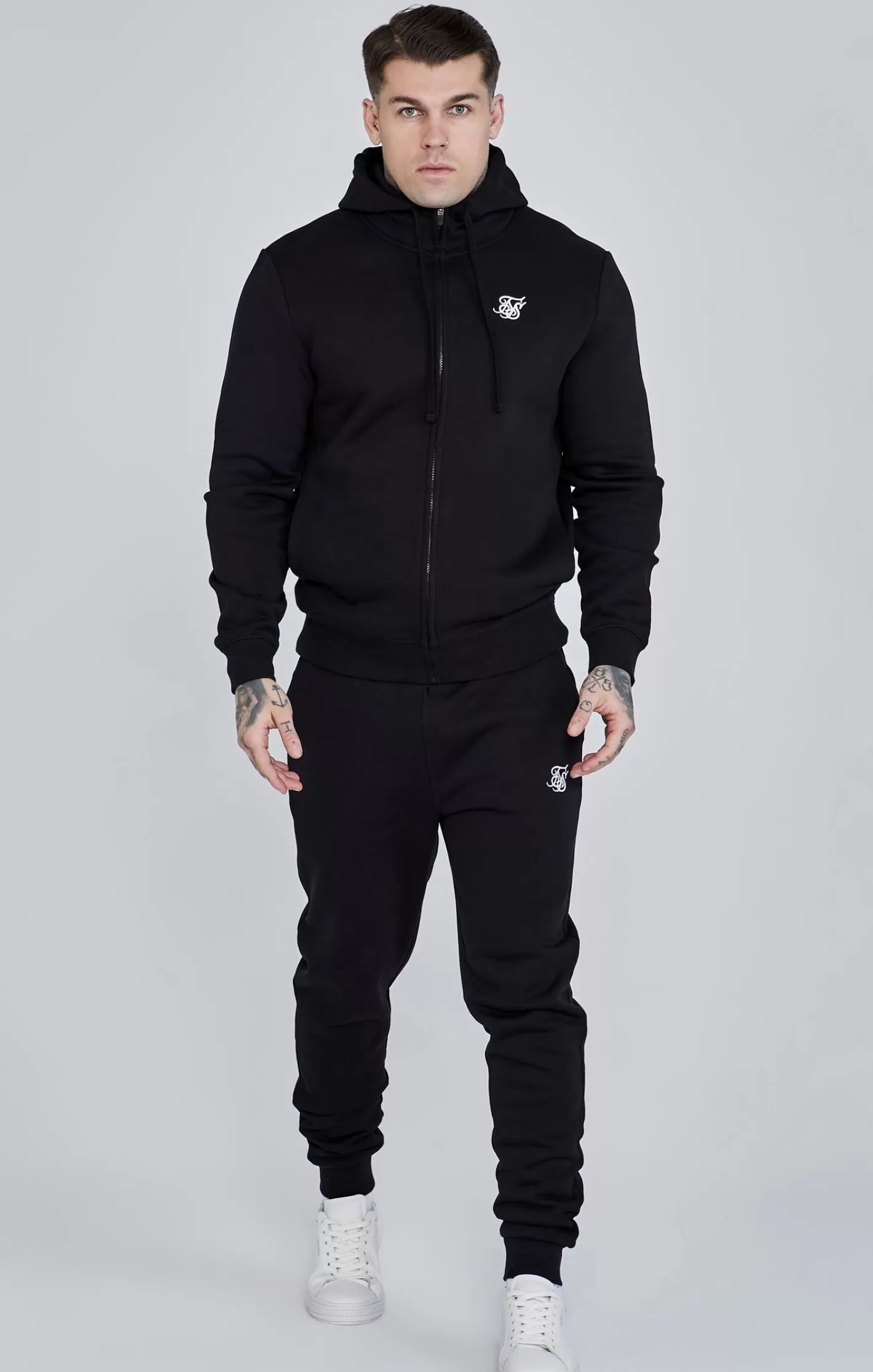 SikSilk Essentials | Hoodies^Essential Zip Through Funnel Hoodie