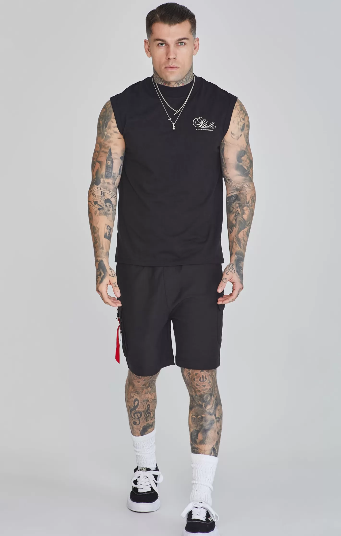 SikSilk Shorts^Flight Cargo Shorts