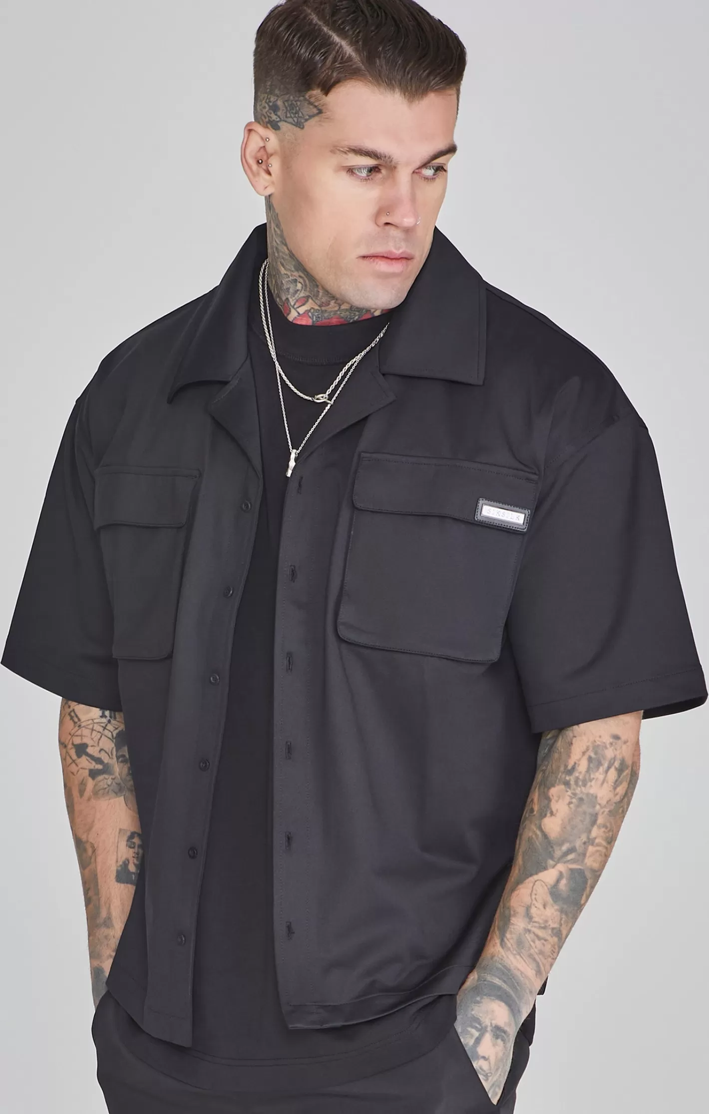 SikSilk Shirts^Flight Utility Shirt