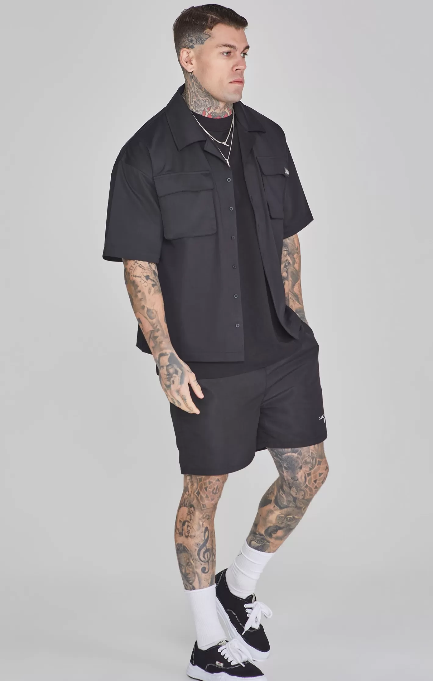 SikSilk Shirts^Flight Utility Shirt