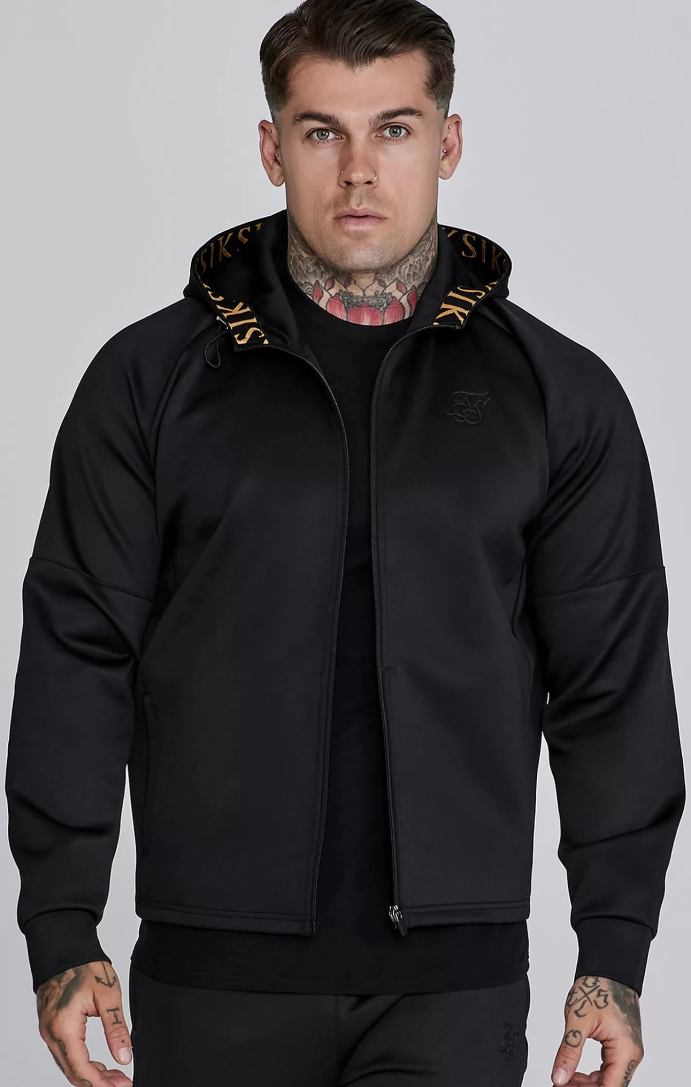 SikSilk Hoodies^Full Zip Hoodie