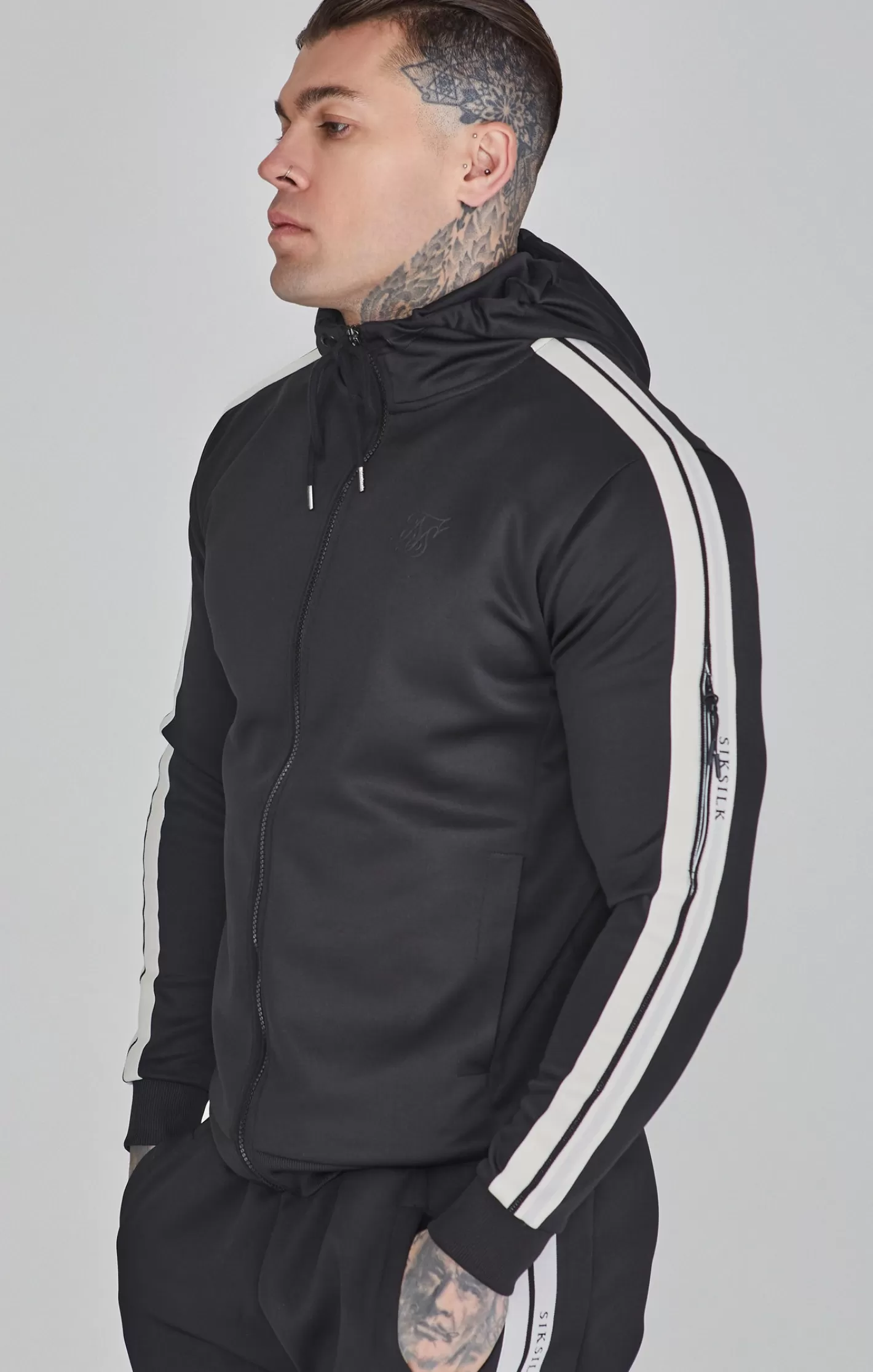 SikSilk Hoodies^Full Zip Hoodie