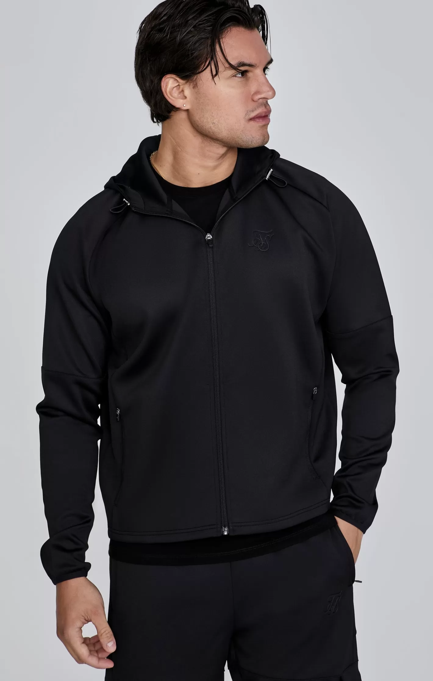 SikSilk Hoodies^Full Zip Hoodie