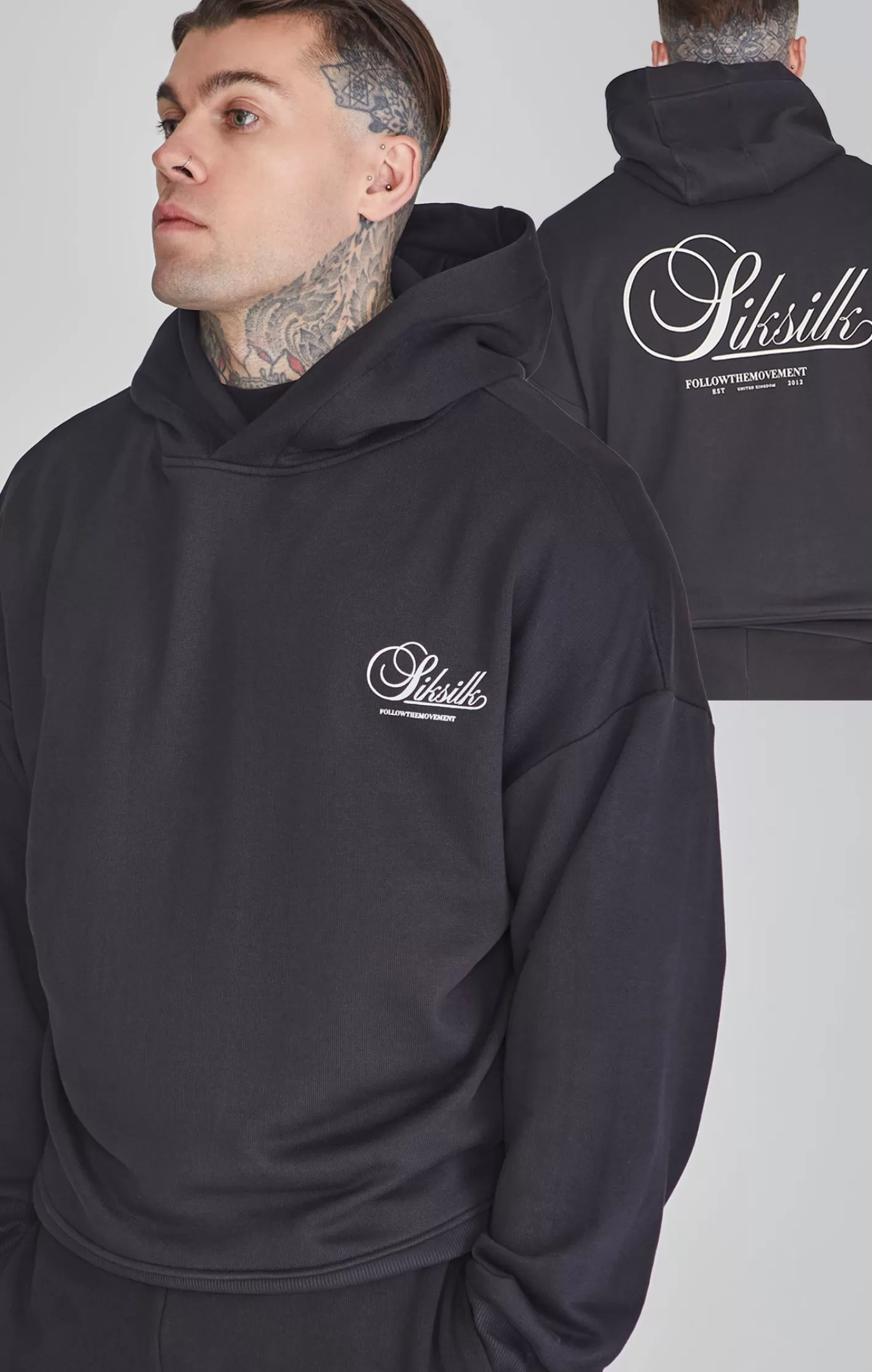 SikSilk Hoodies^Graphic Hoodie