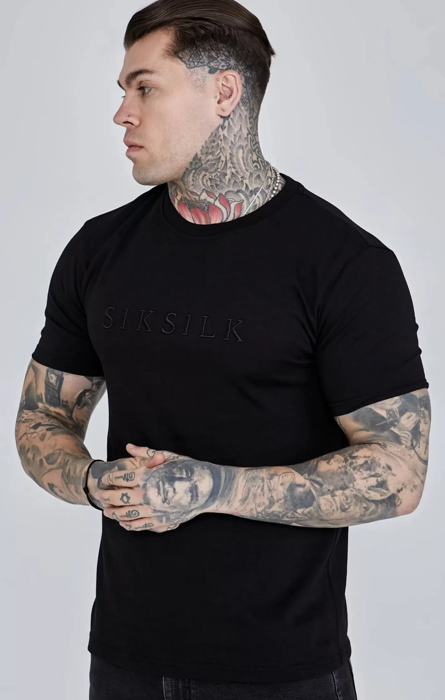 SikSilk T-shirts^Logo T-Shirt