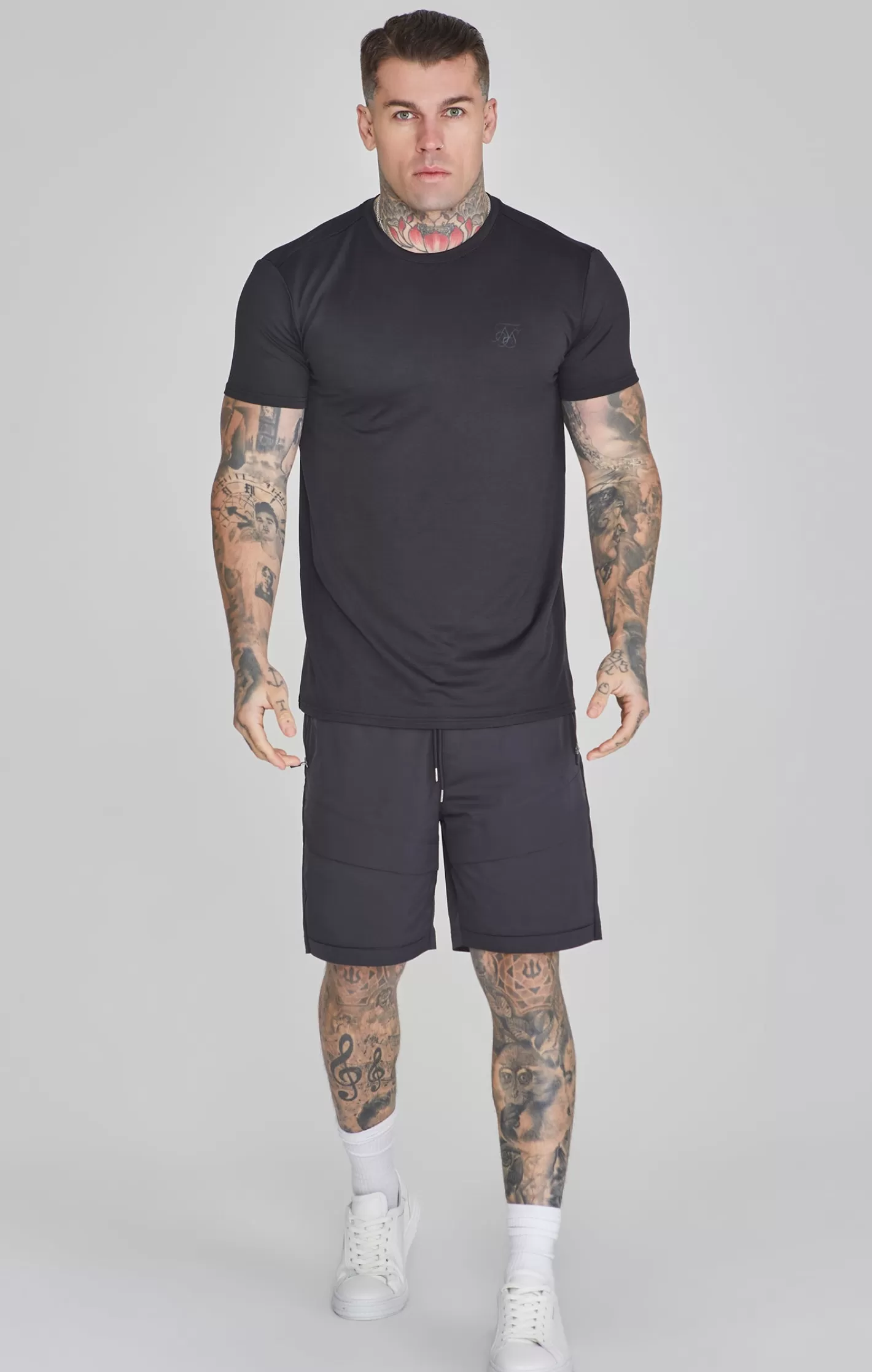 SikSilk T-shirts^Muscle Fit T-Shirt