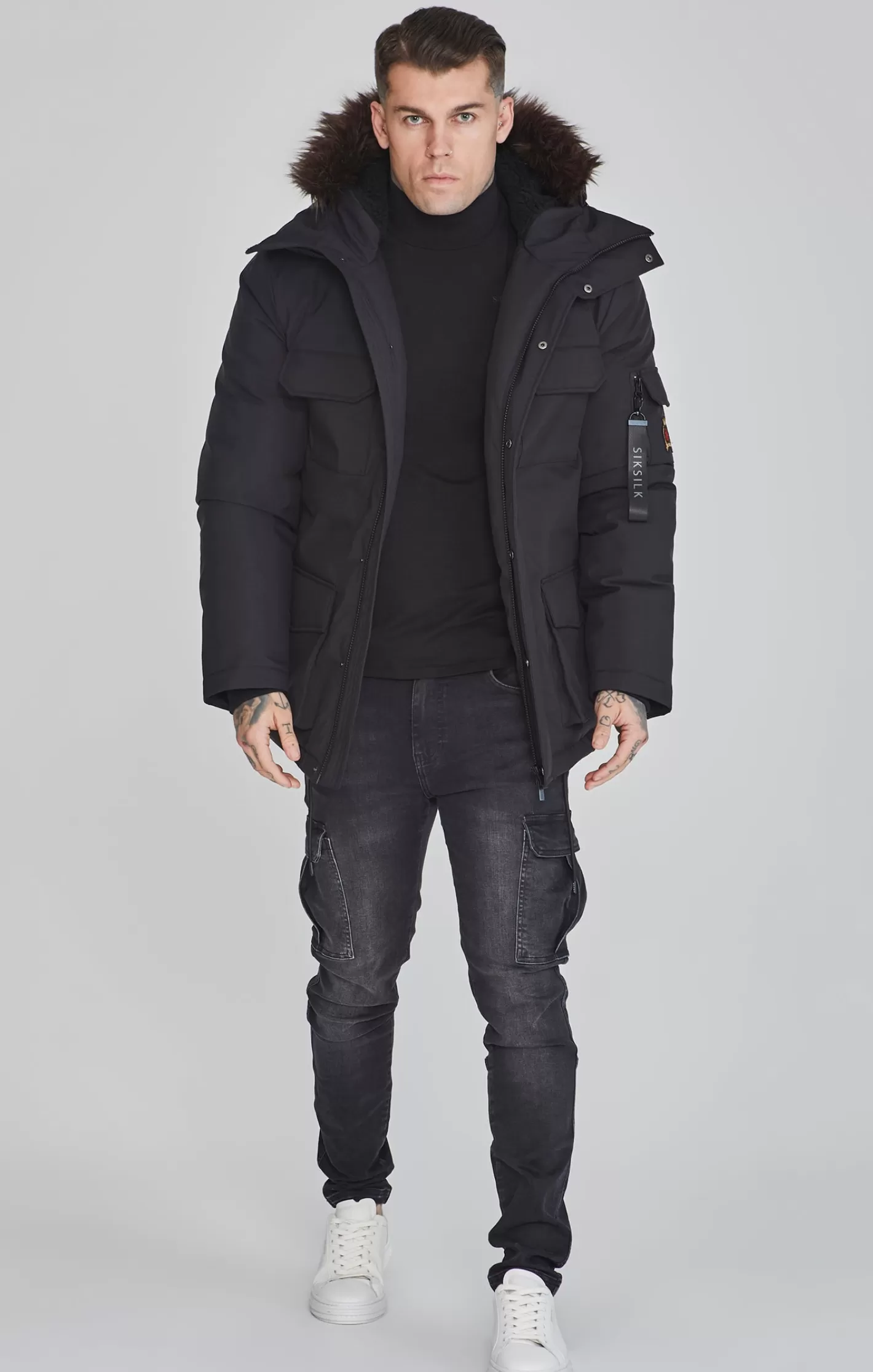 SikSilk Jackets^Parka