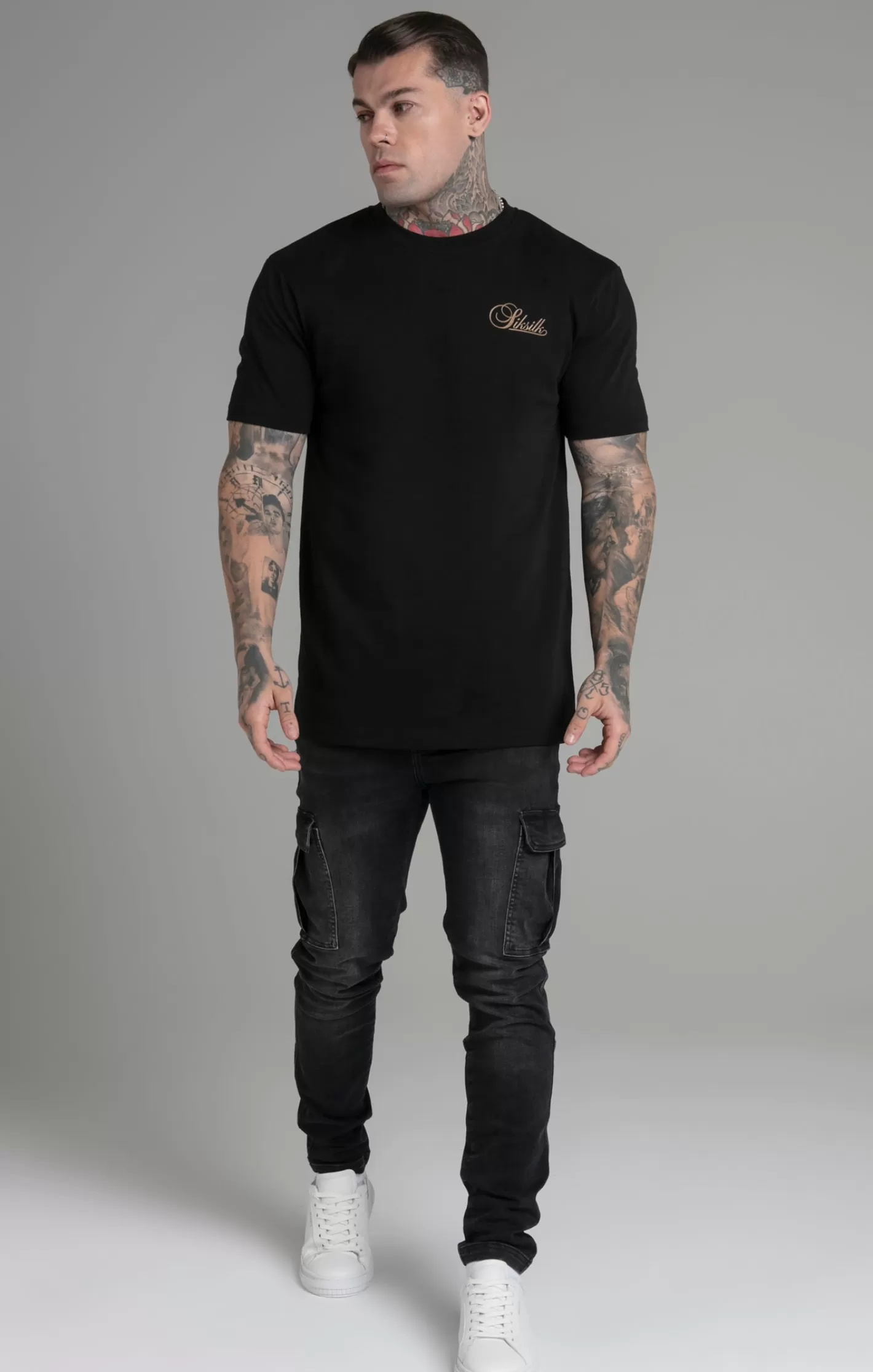 SikSilk T-shirts^Relaxed Fit T-Shirt