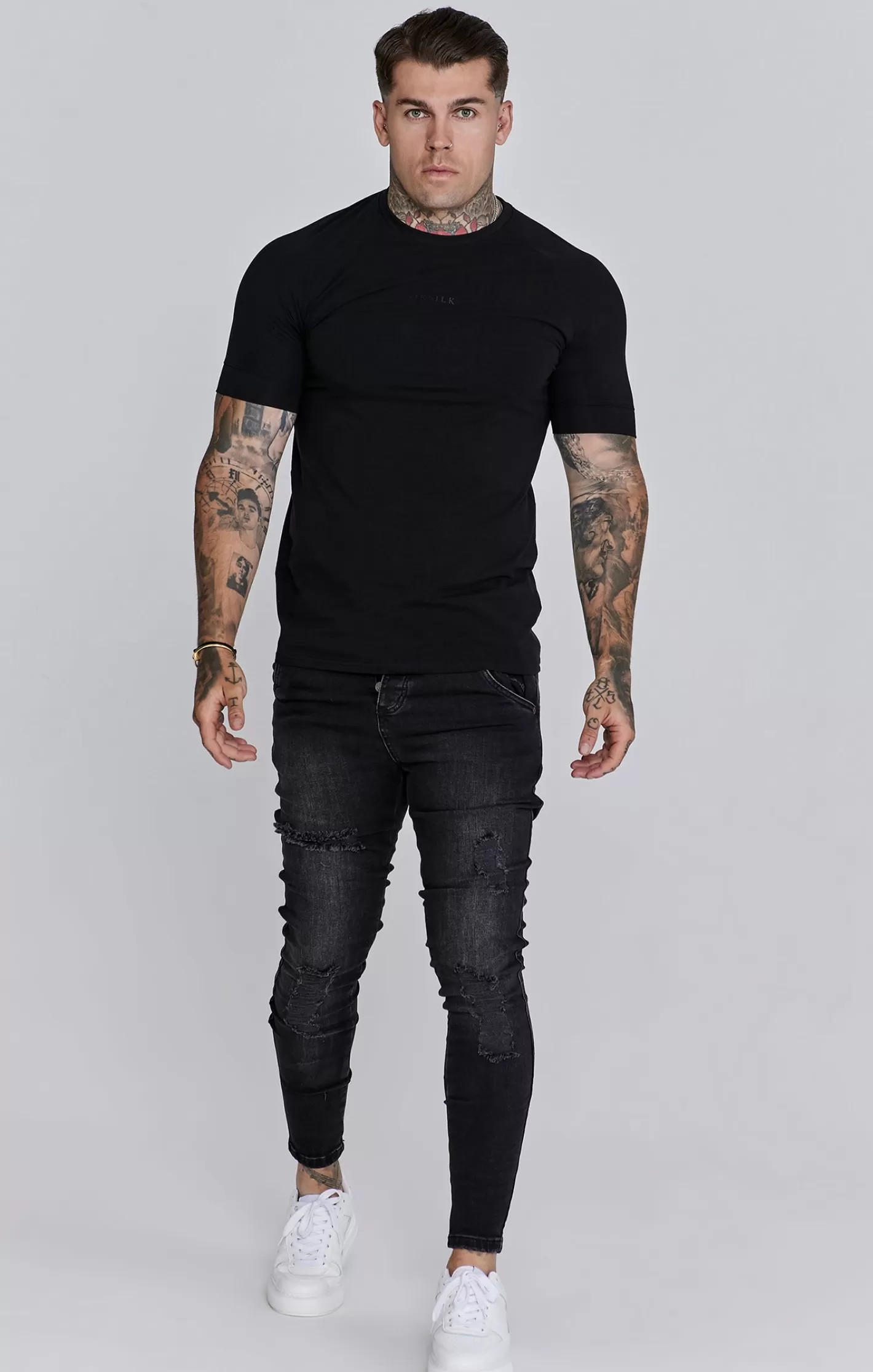 SikSilk T-shirts^Smart T-Shirt