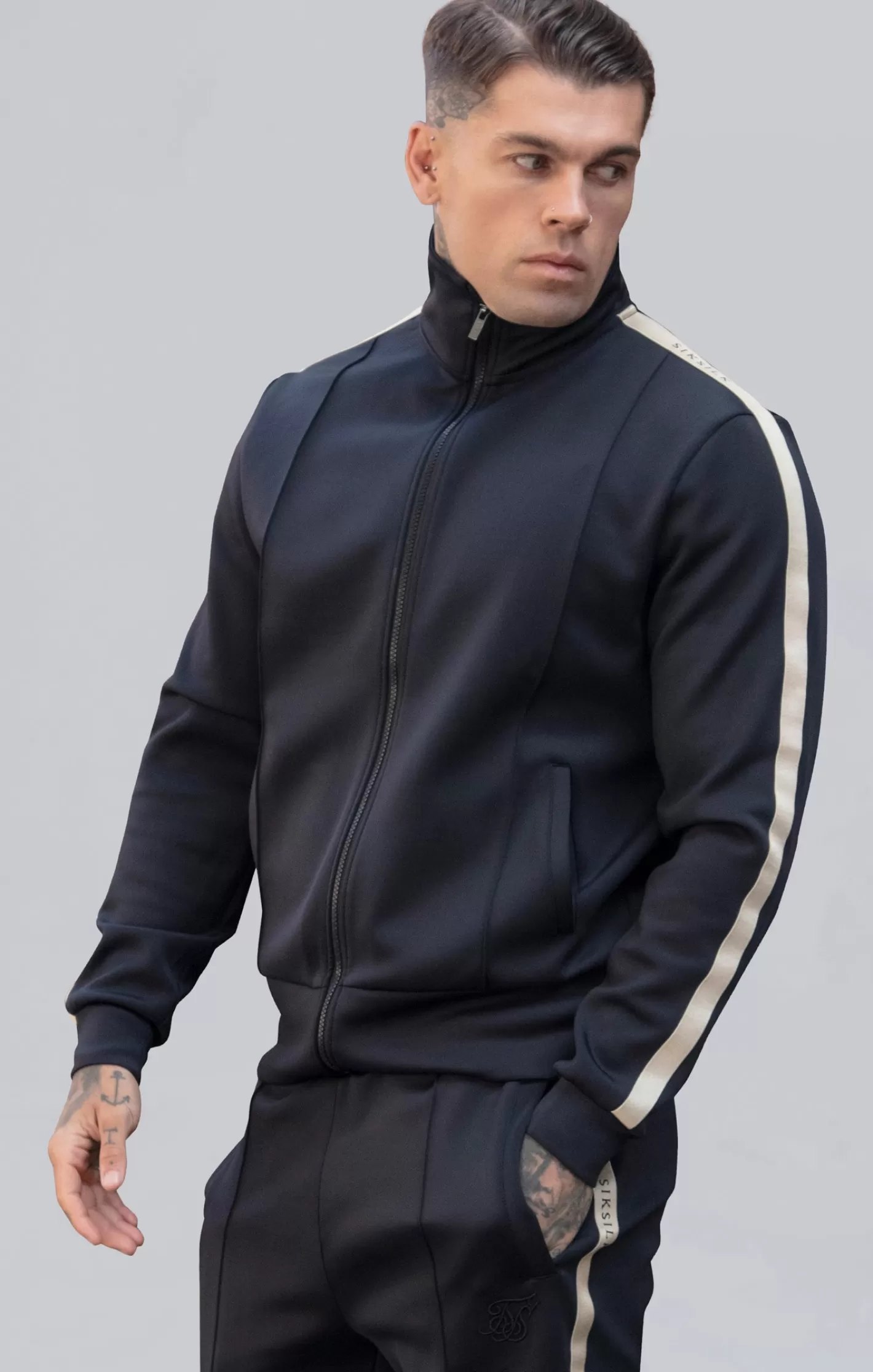 SikSilk Hoodies^Track Top