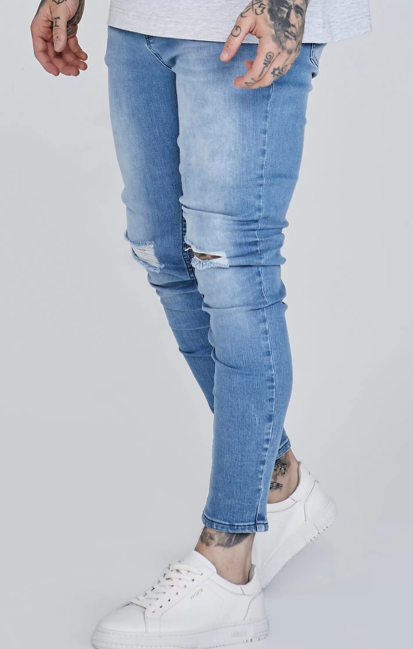 SikSilk Essentials | Jeans^Distressed Skinny Jeans