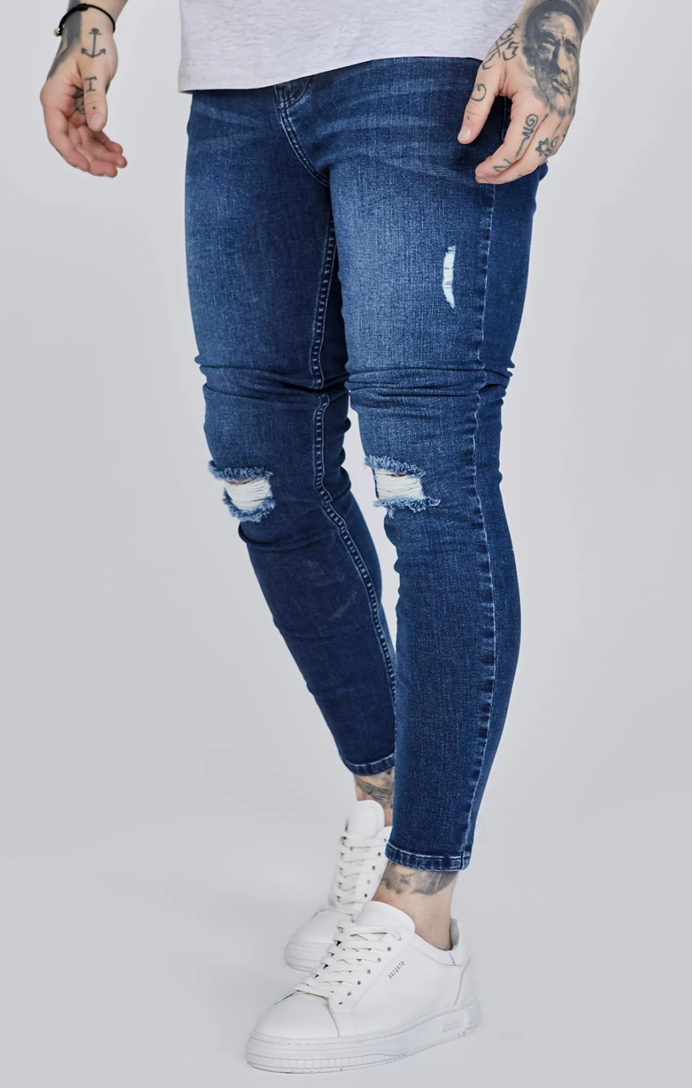 SikSilk Essentials | Jeans^Distressed Skinny Jeans