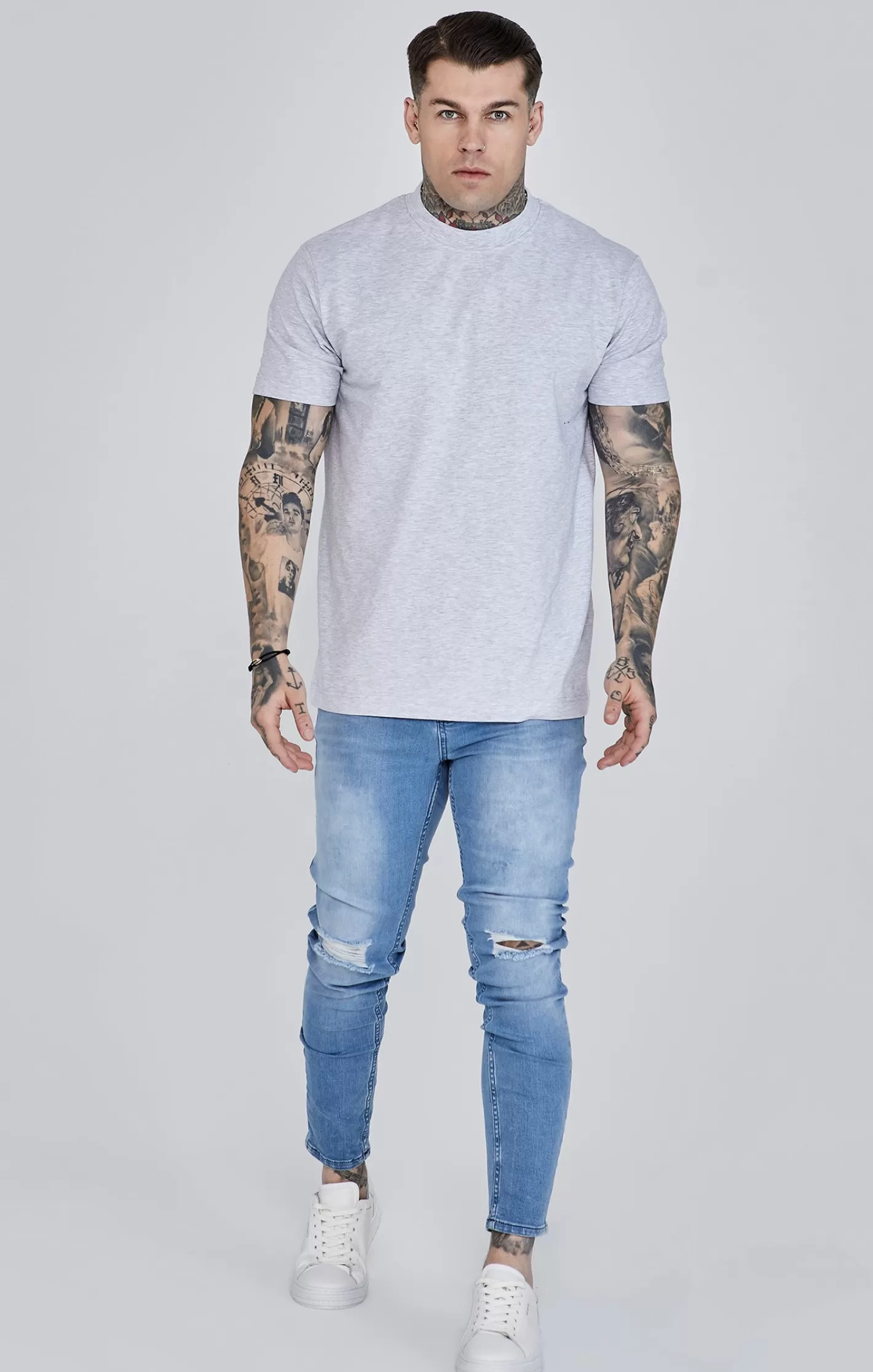 SikSilk Essentials | Jeans^Distressed Skinny Jeans