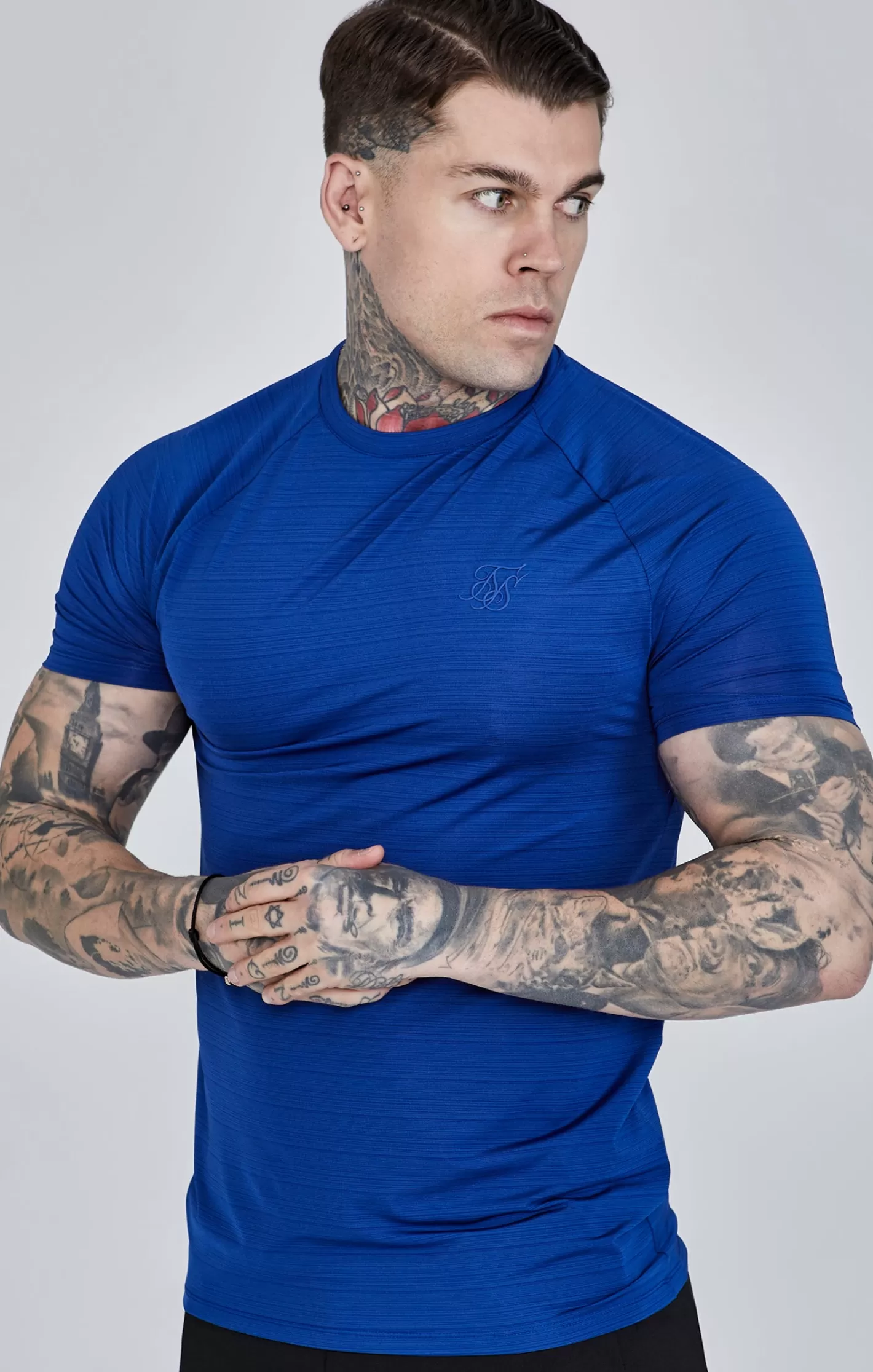 SikSilk T-shirts^Muscle Fit T-Shirt