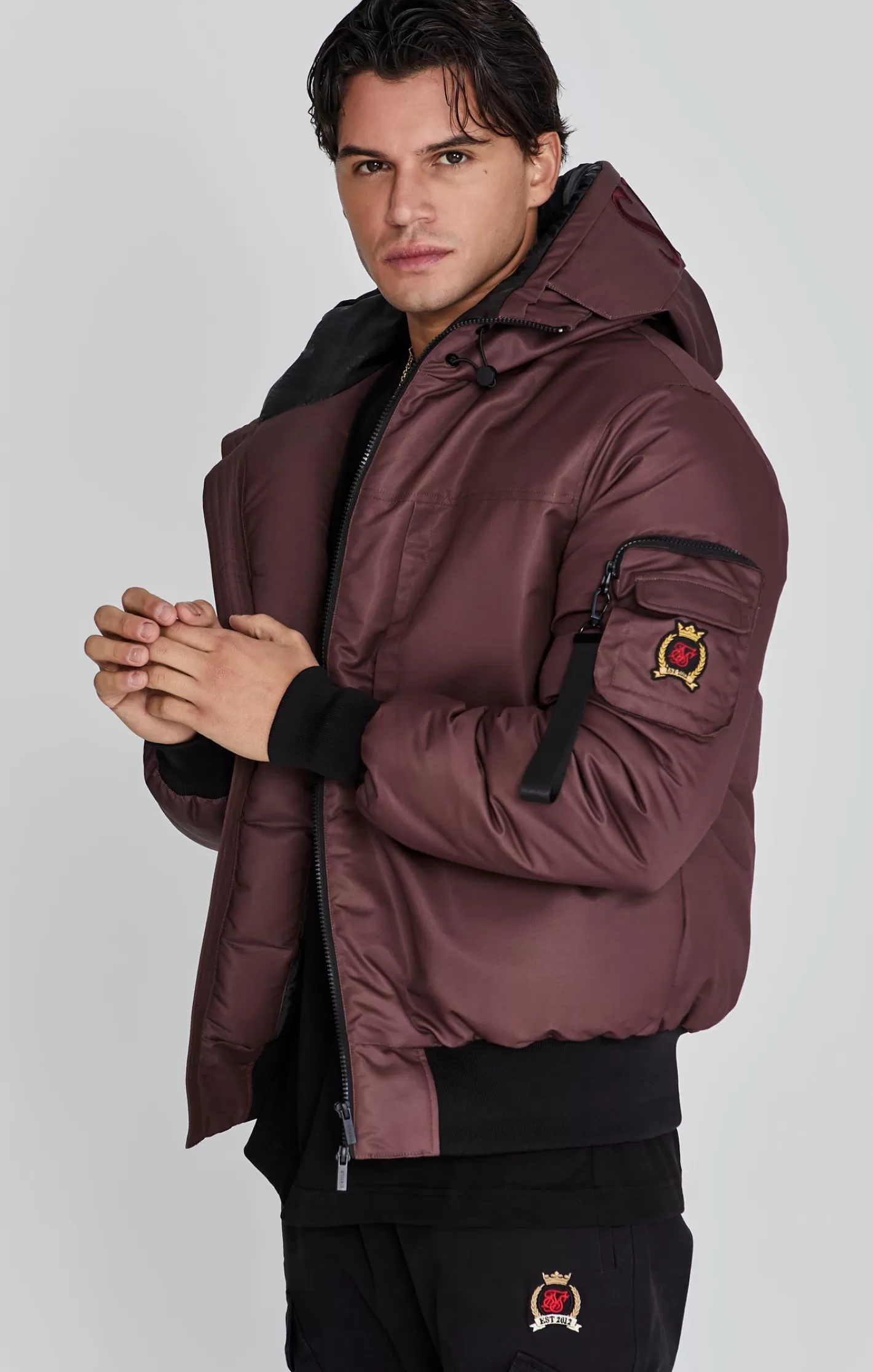 SikSilk Jackets^Bomber Jacket