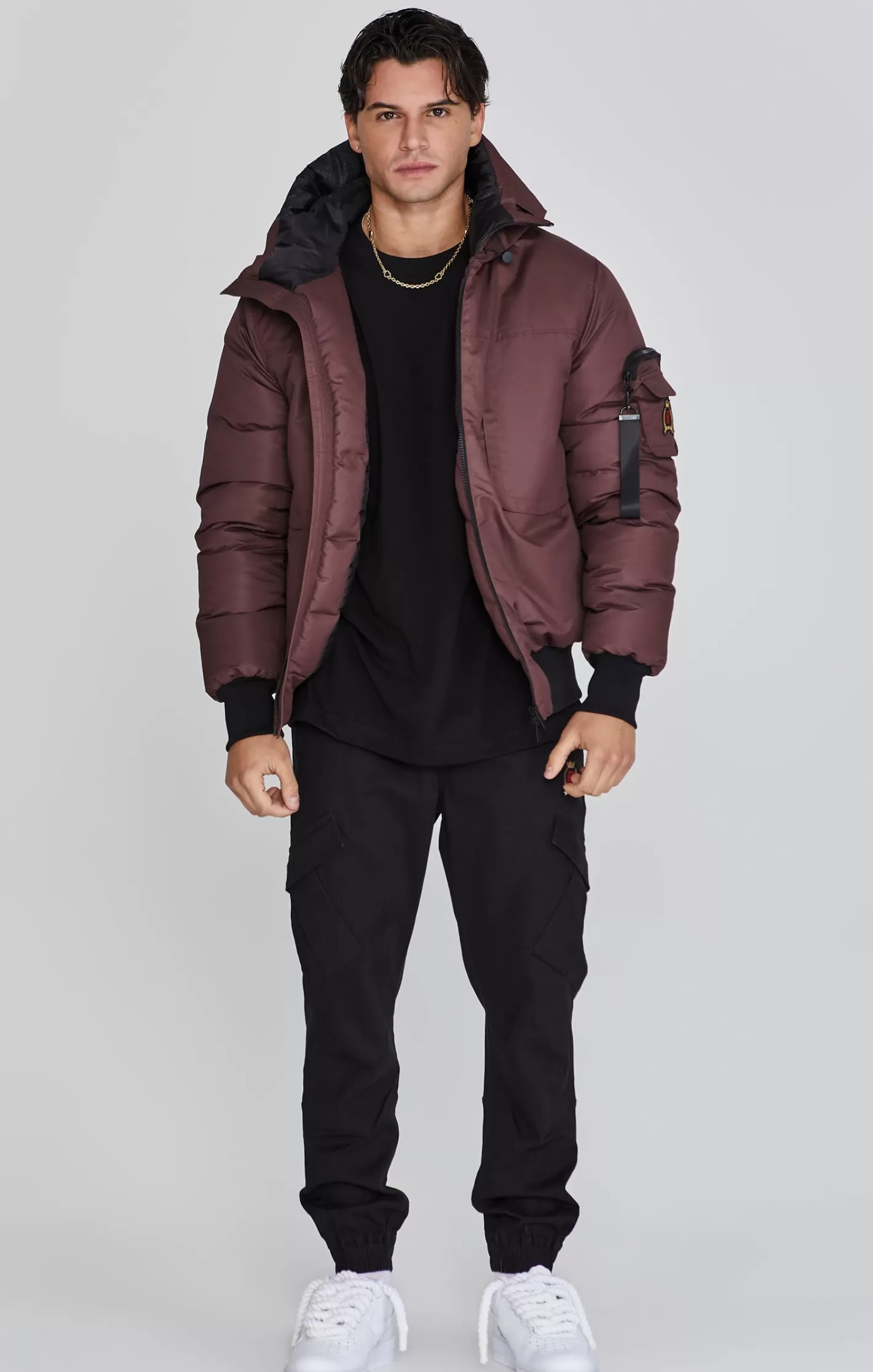 SikSilk Jackets^Bomber Jacket