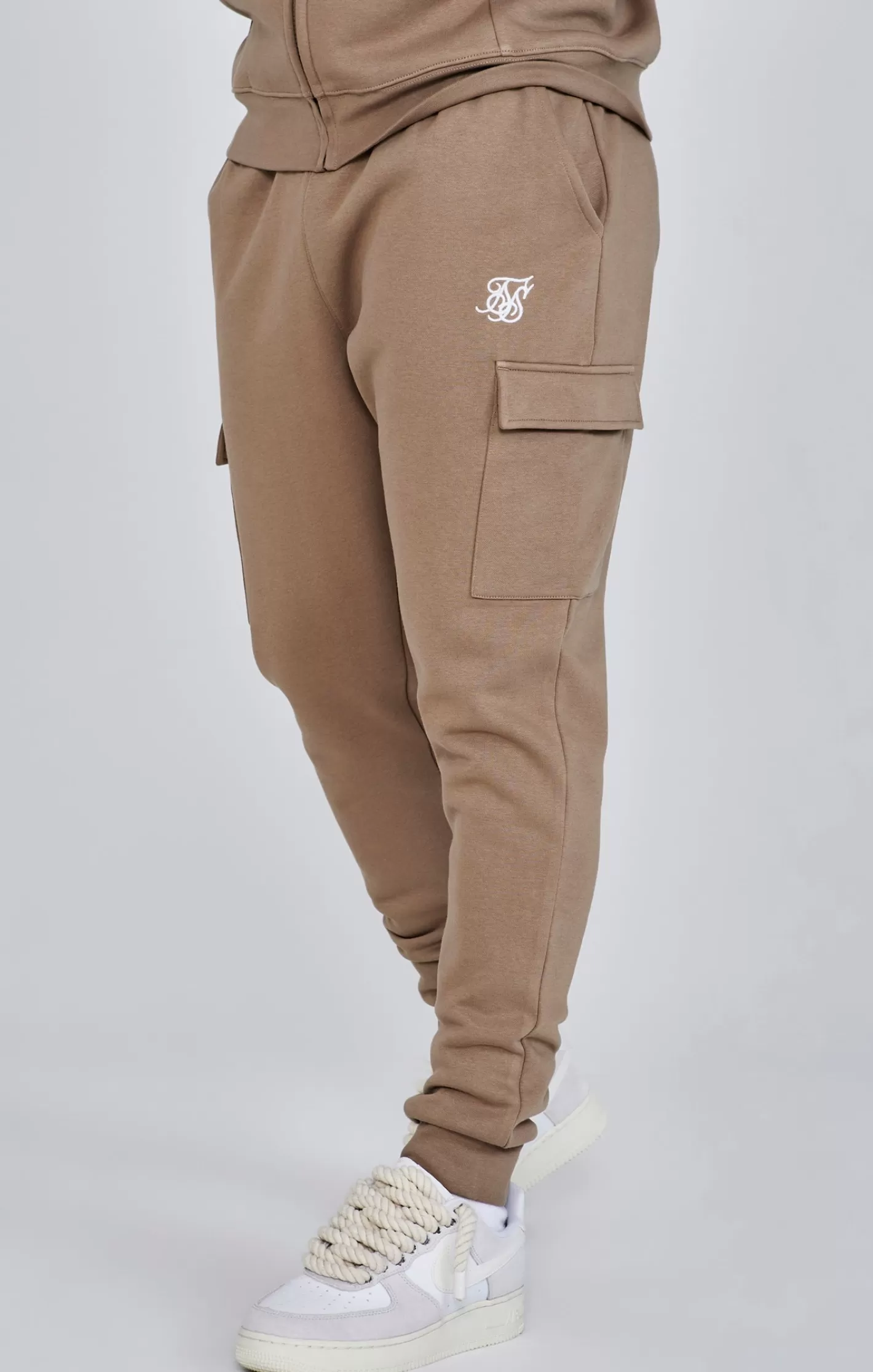 SikSilk Essentials | Joggers^Essentials Cargo Joggers