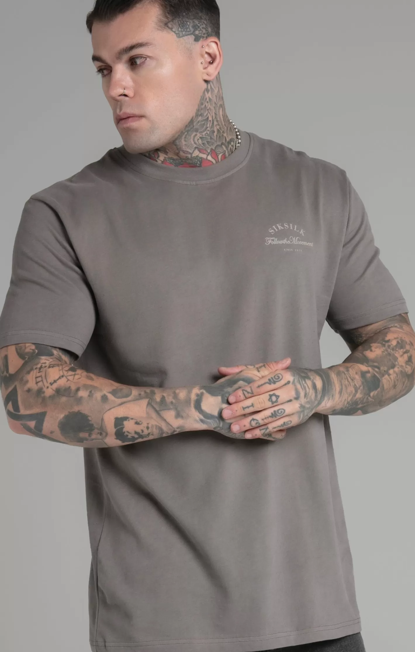 SikSilk T-shirts^Relaxed Fit T-Shirt