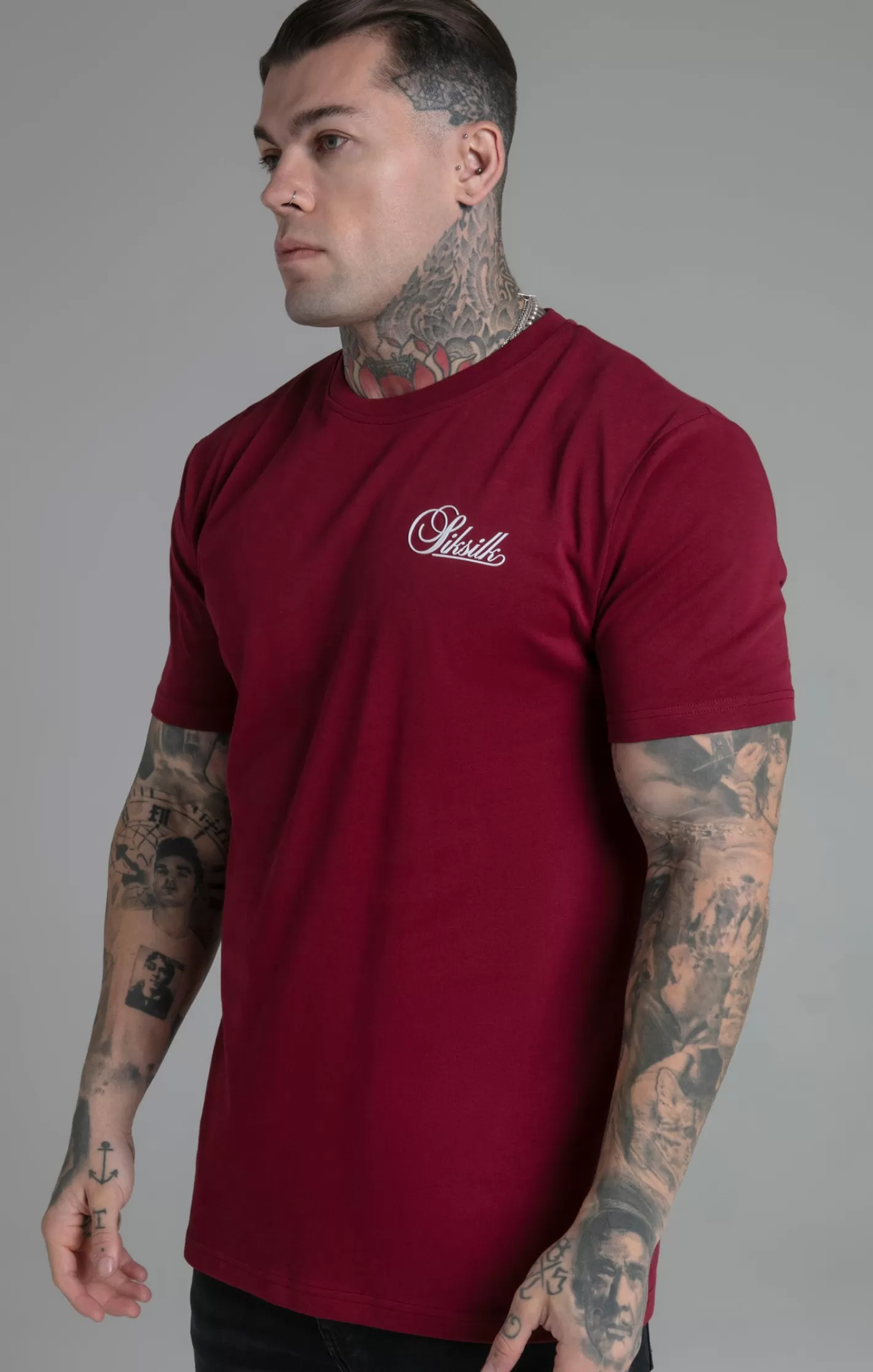 SikSilk T-shirts^Relaxed Fit T-Shirt