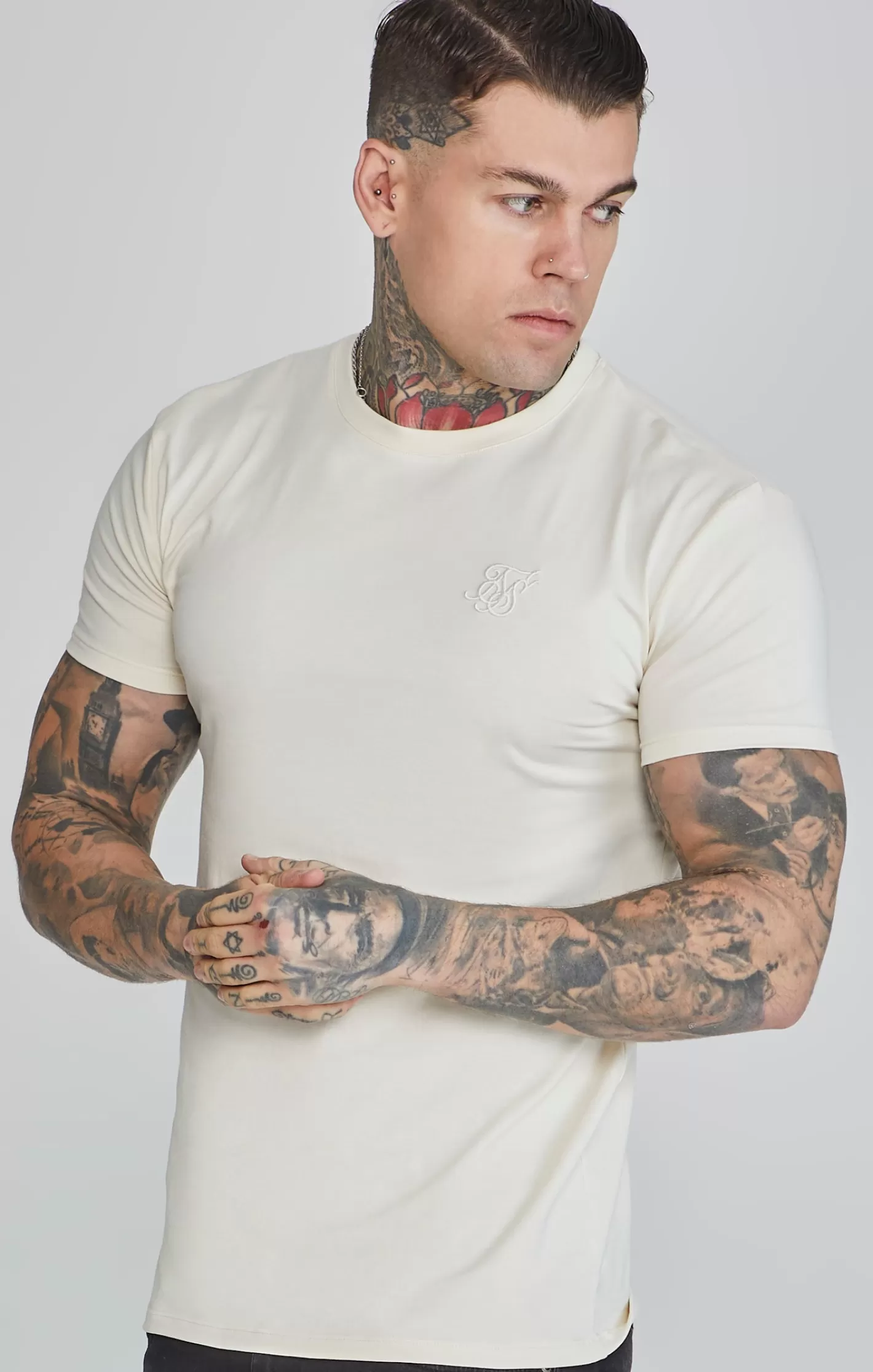 SikSilk T-shirts^Muscle Fit T-Shirt