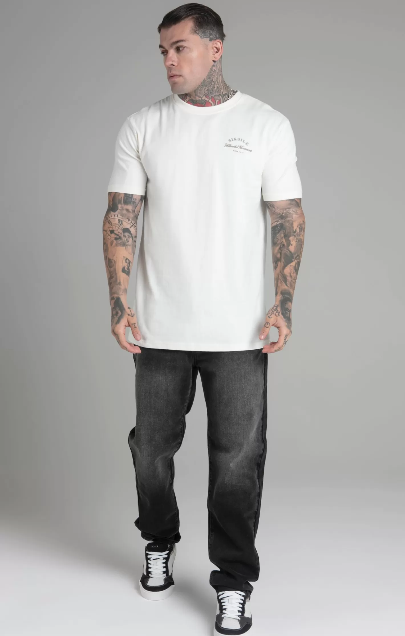 SikSilk T-shirts^Relaxed Fit T-Shirt