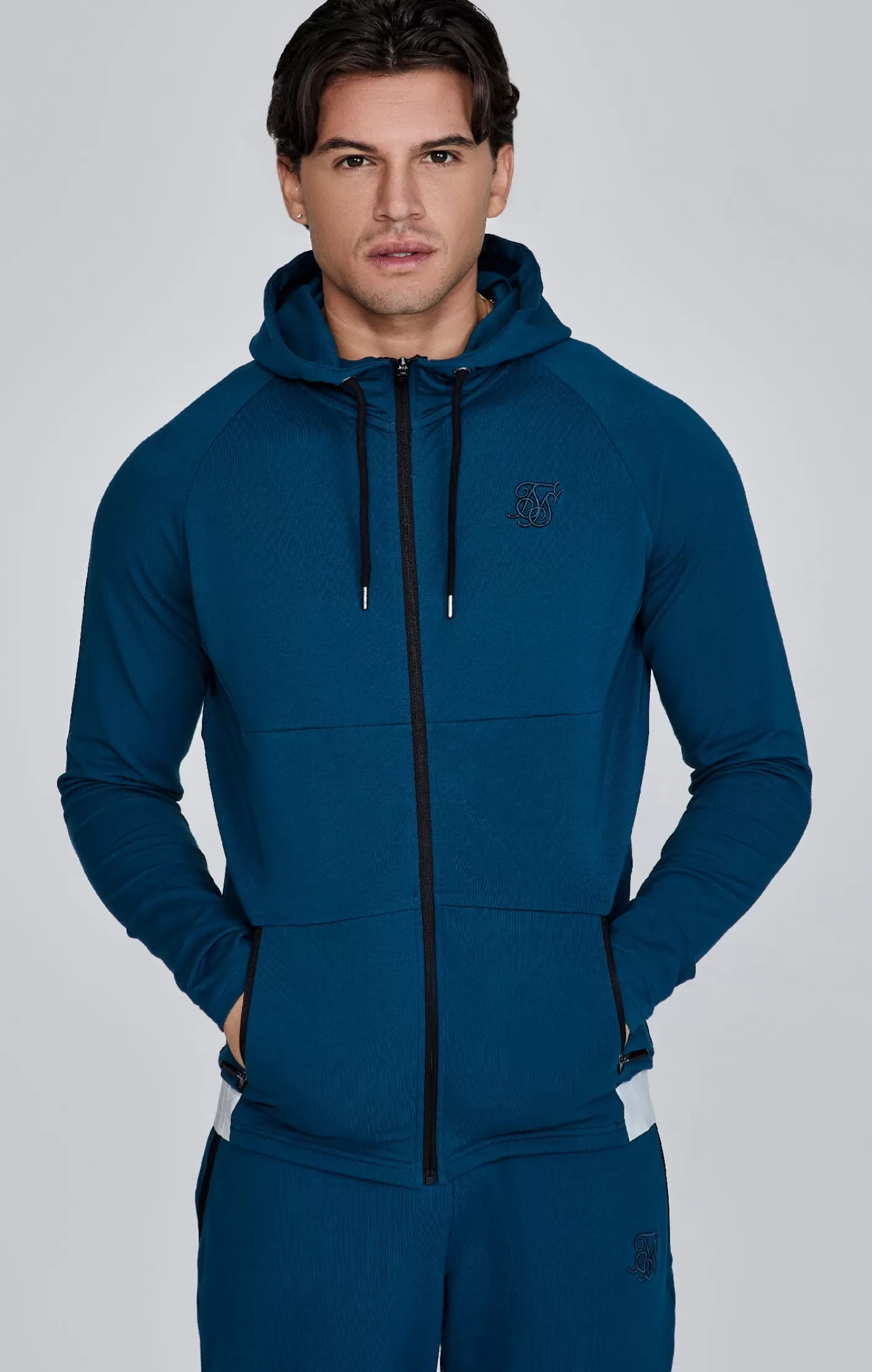 SikSilk Hoodies^Full Zip Hoodie