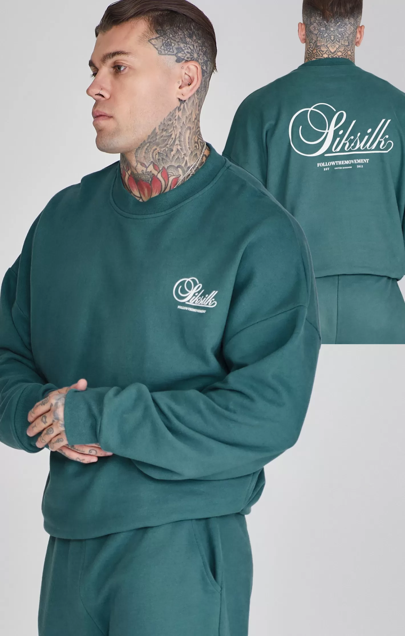 SikSilk Hoodies^Graphic Sweater