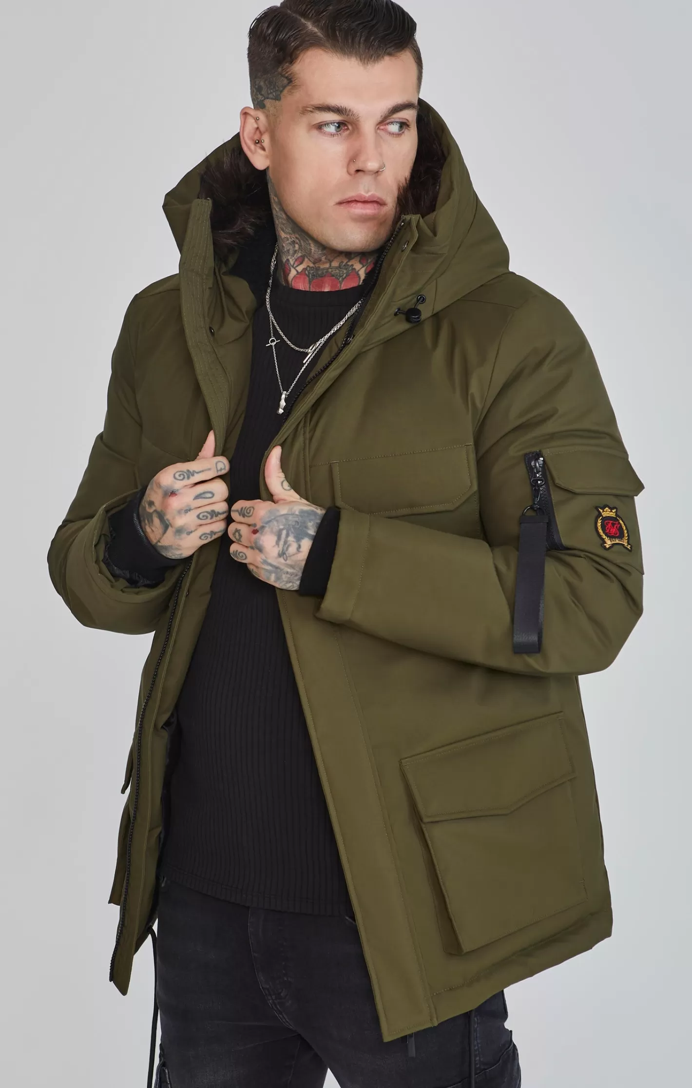 SikSilk Jackets^Parka