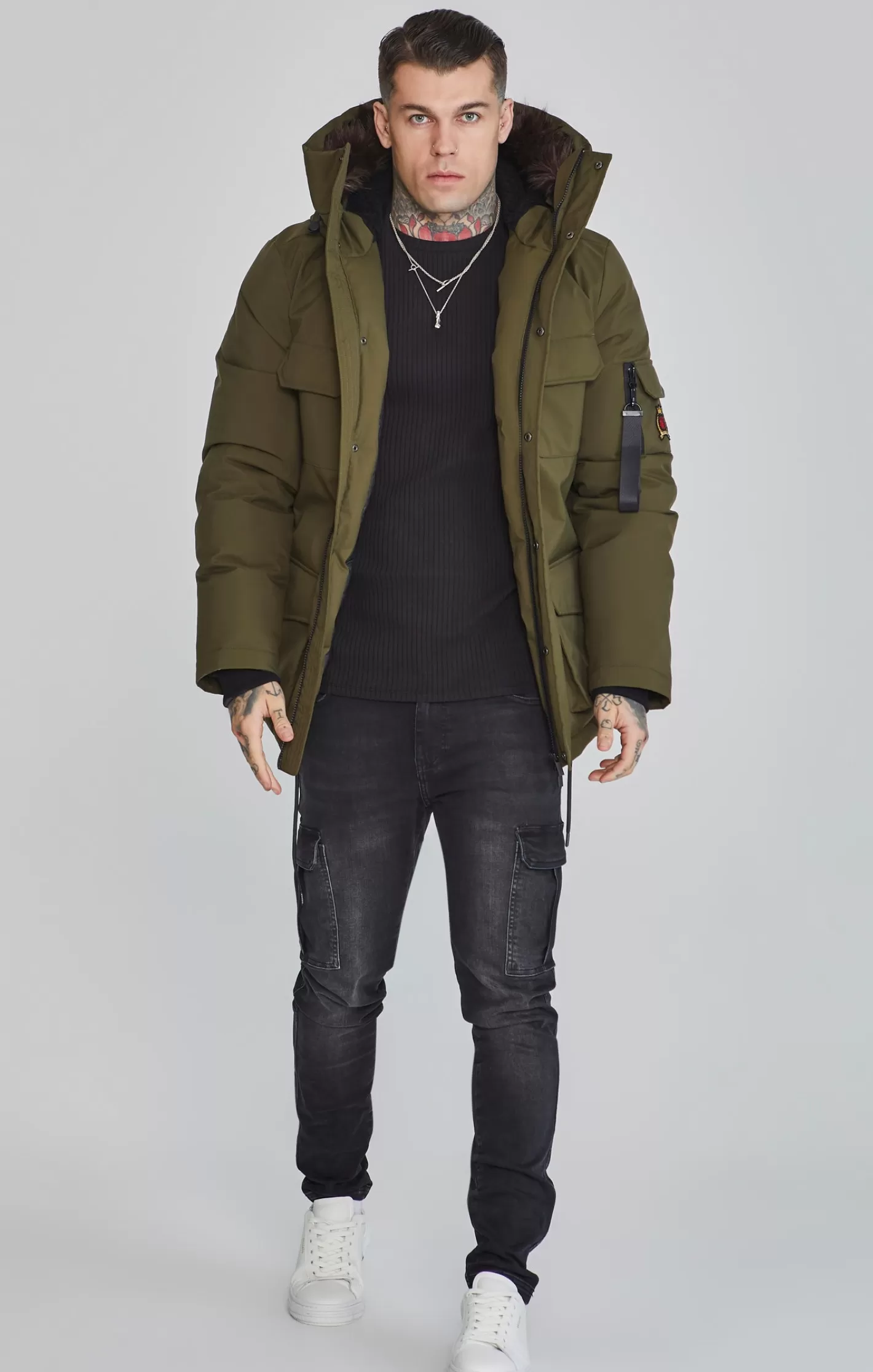 SikSilk Jackets^Parka