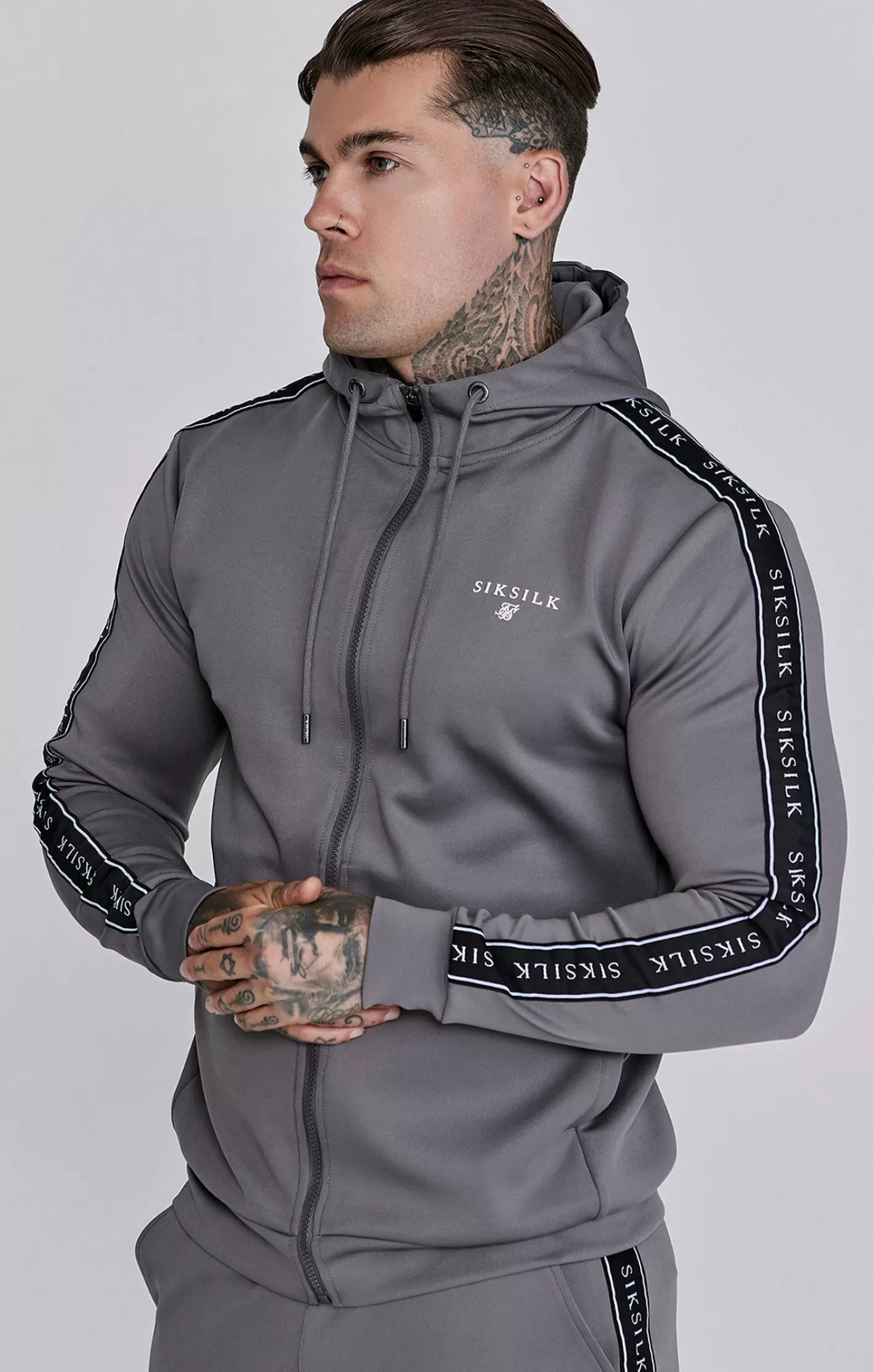 SikSilk Twin Sets^Hoodie and Joggers Set