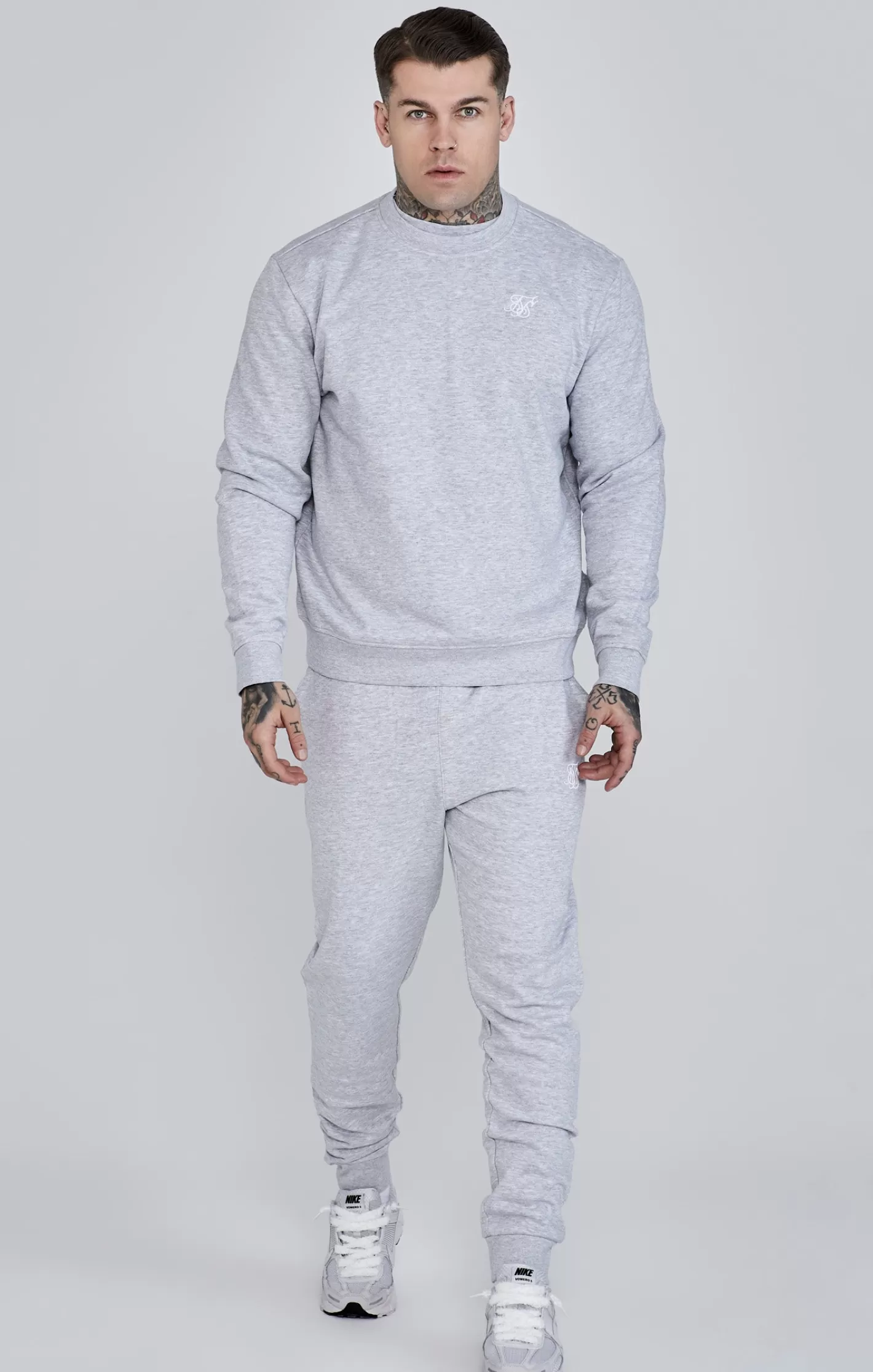 SikSilk Essentials^Marl Essentials Sweater