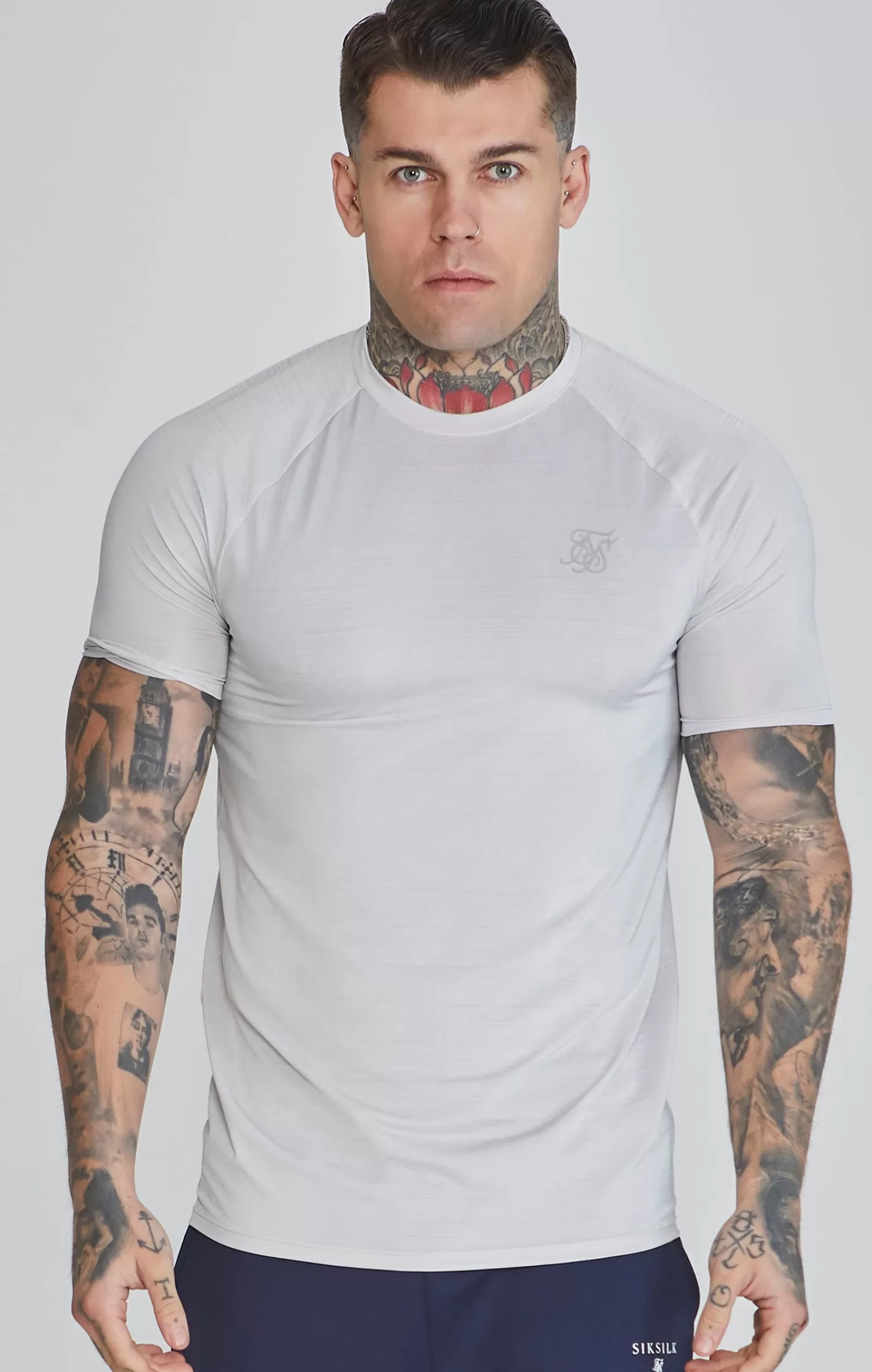 SikSilk T-shirts^Muscle Fit T-Shirt