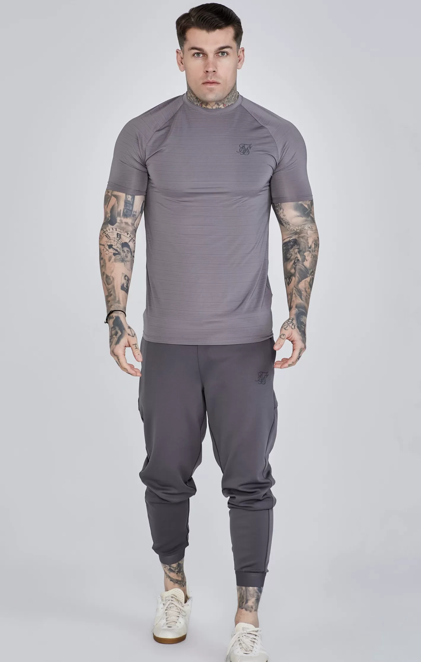 SikSilk T-shirts^Muscle Fit T-Shirt