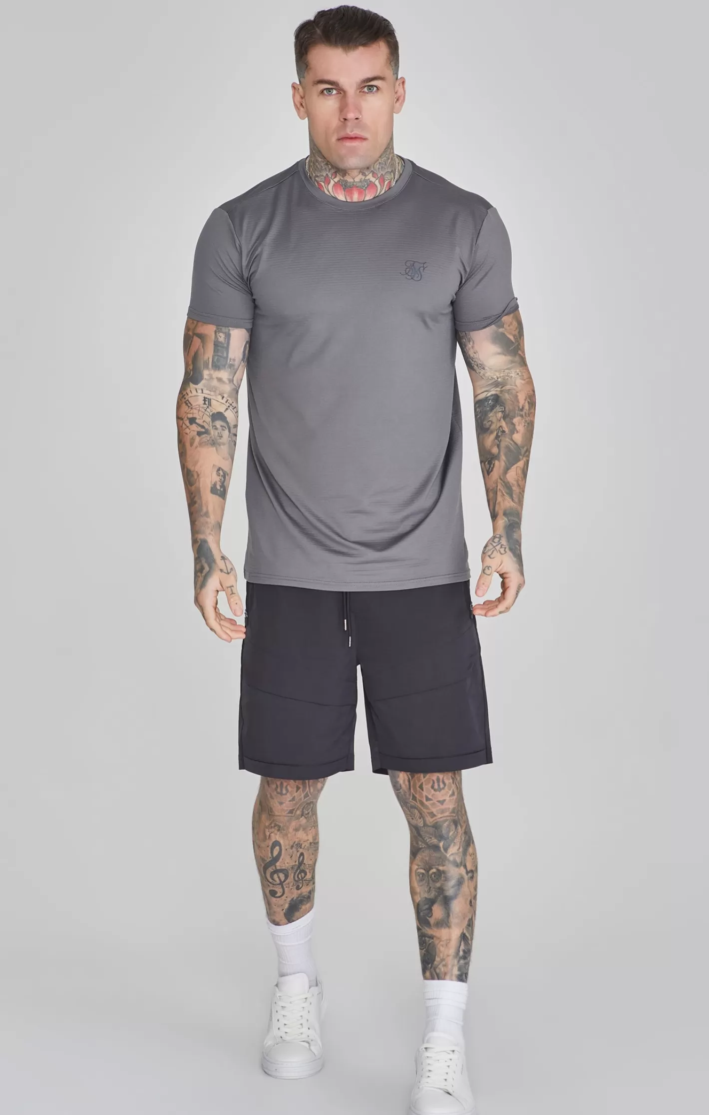 SikSilk T-shirts^Muscle Fit T-Shirt