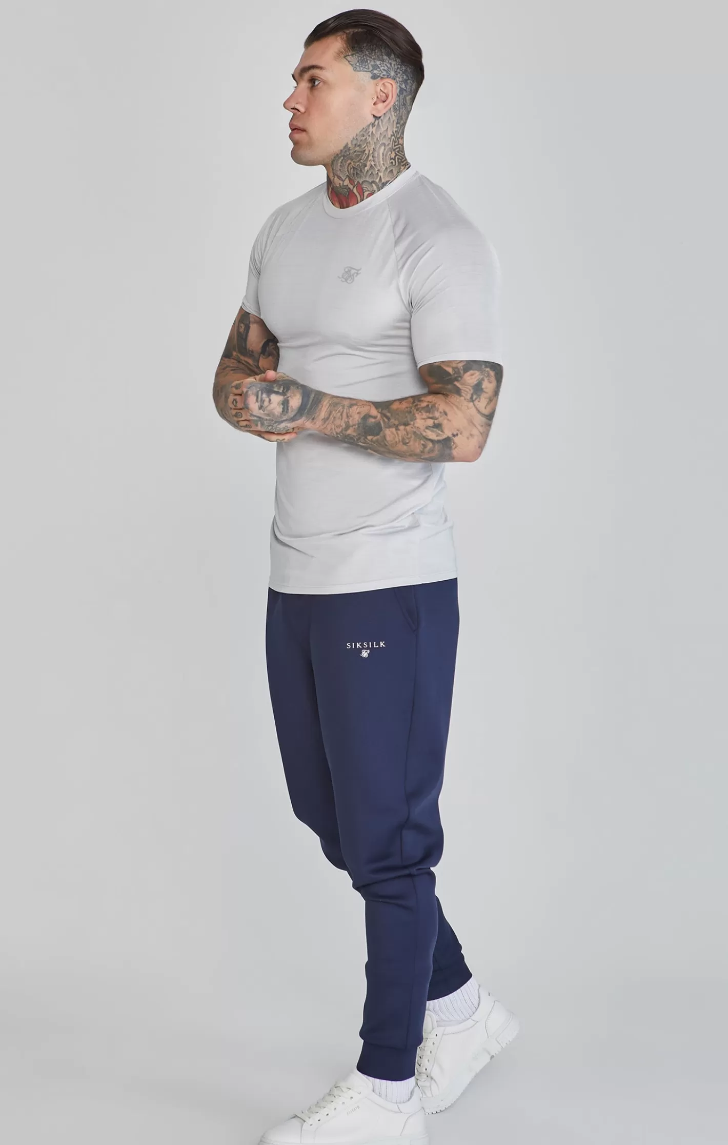 SikSilk T-shirts^Muscle Fit T-Shirt