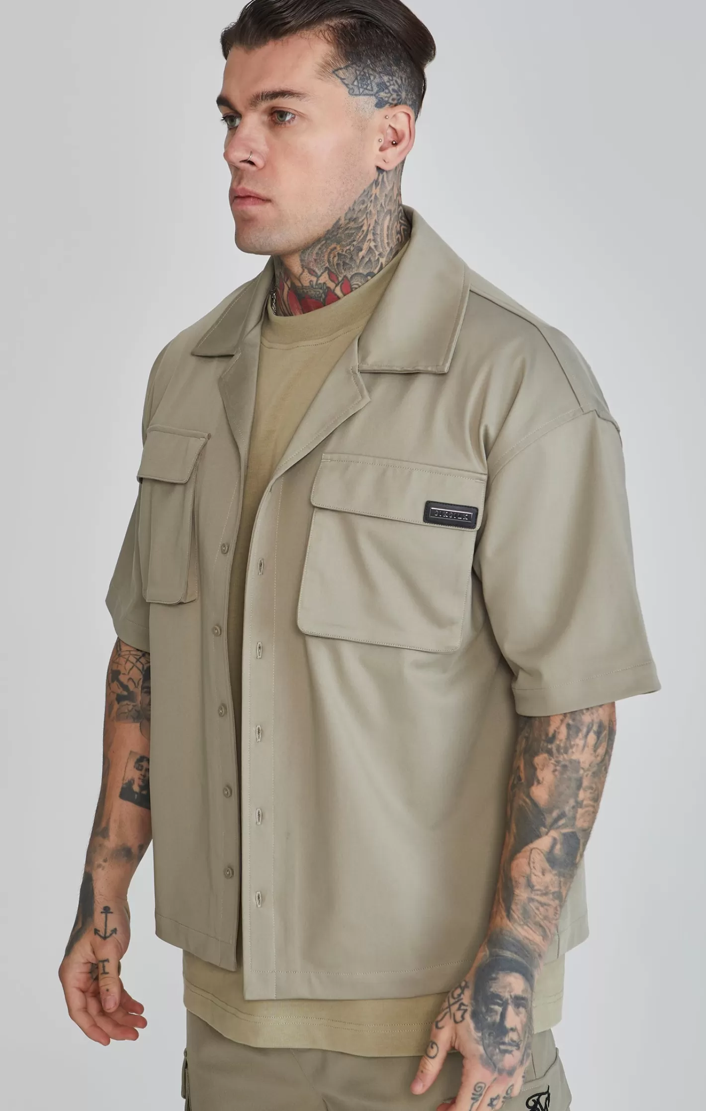 SikSilk Shirts^Flight Utility Shirt