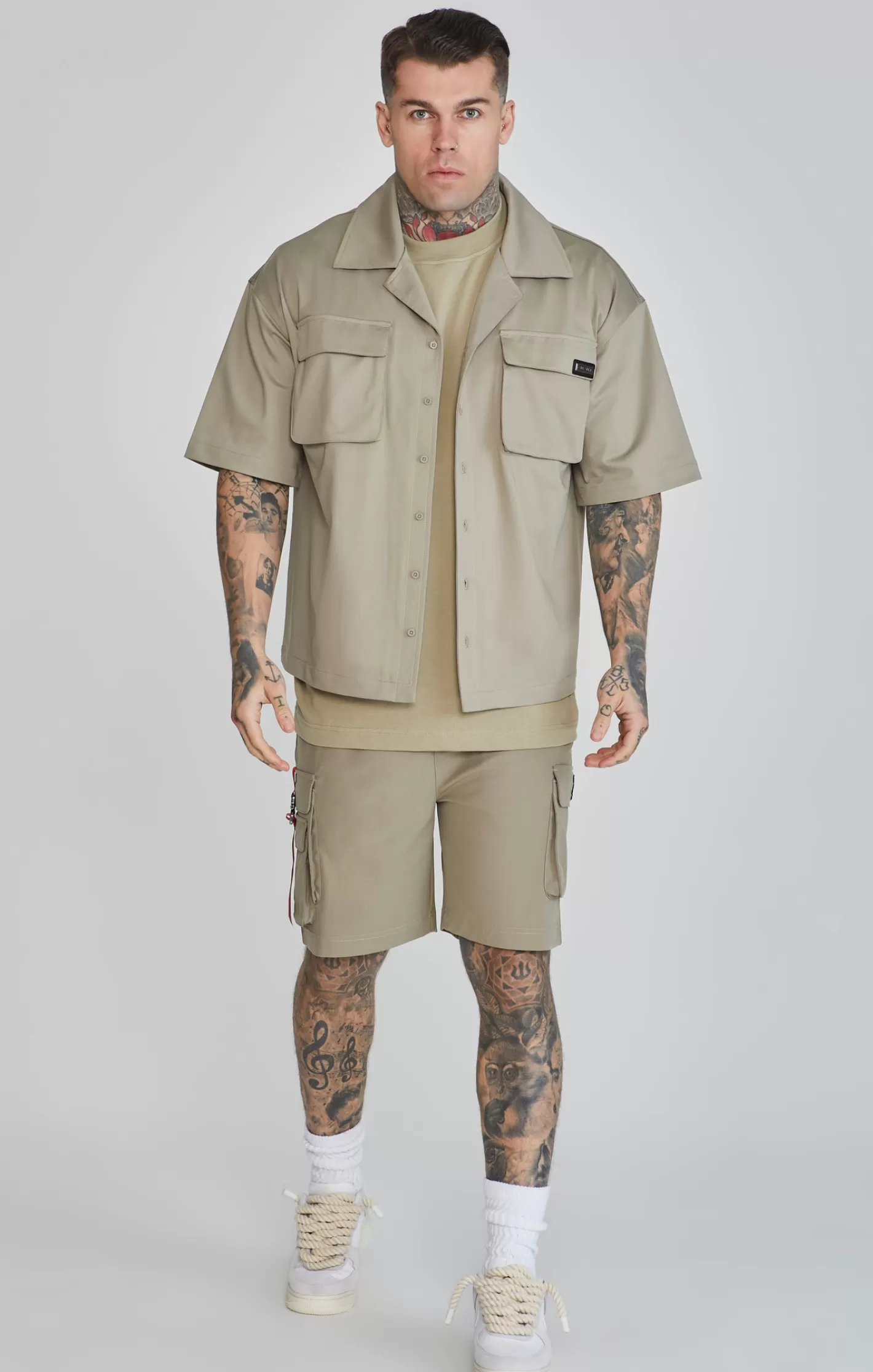 SikSilk Shirts^Flight Utility Shirt