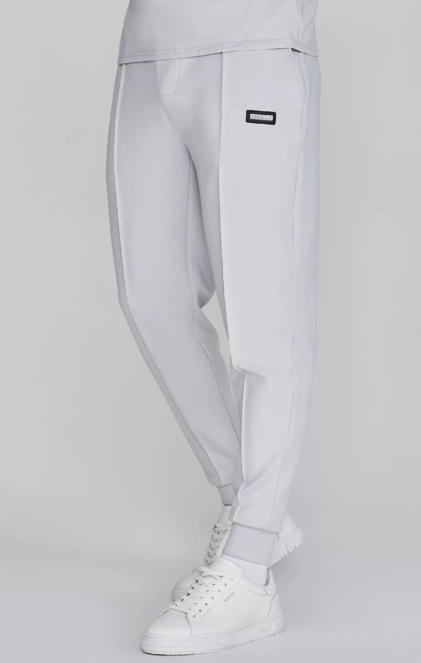 SikSilk Trousers^Grey Smart Pants