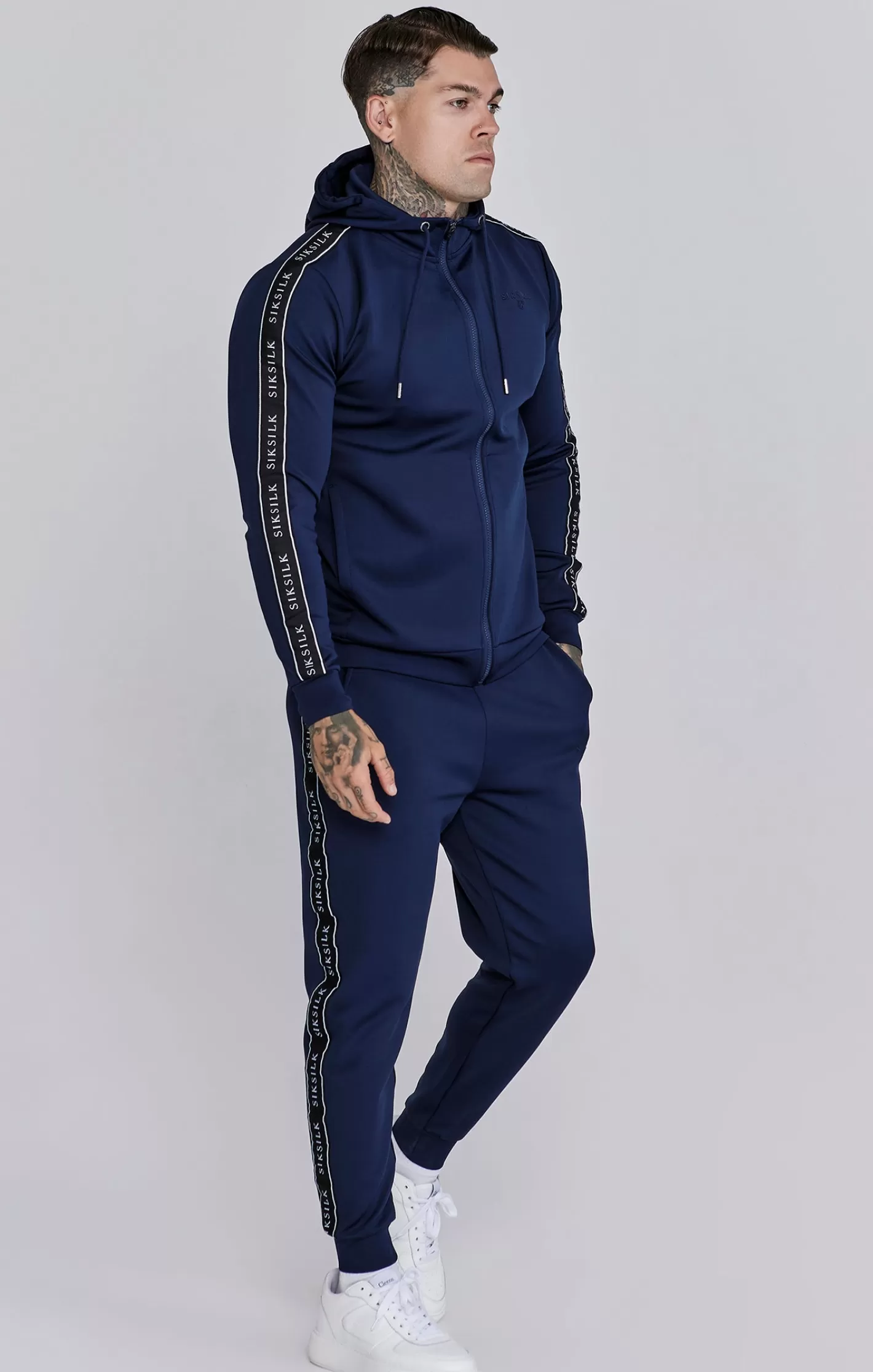 SikSilk Twin Sets^Hoodie and Joggers Set