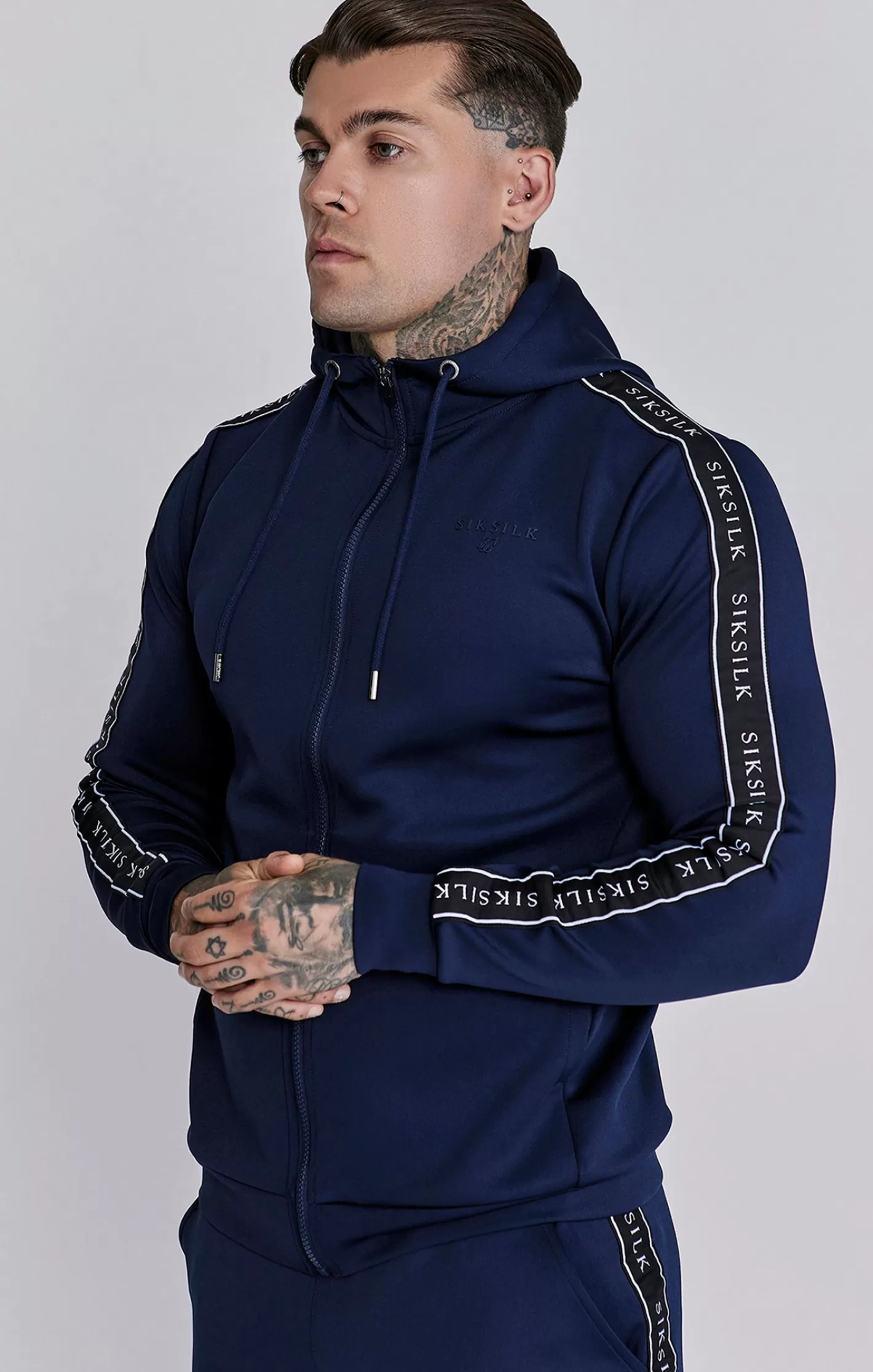 SikSilk Twin Sets^Hoodie and Joggers Set