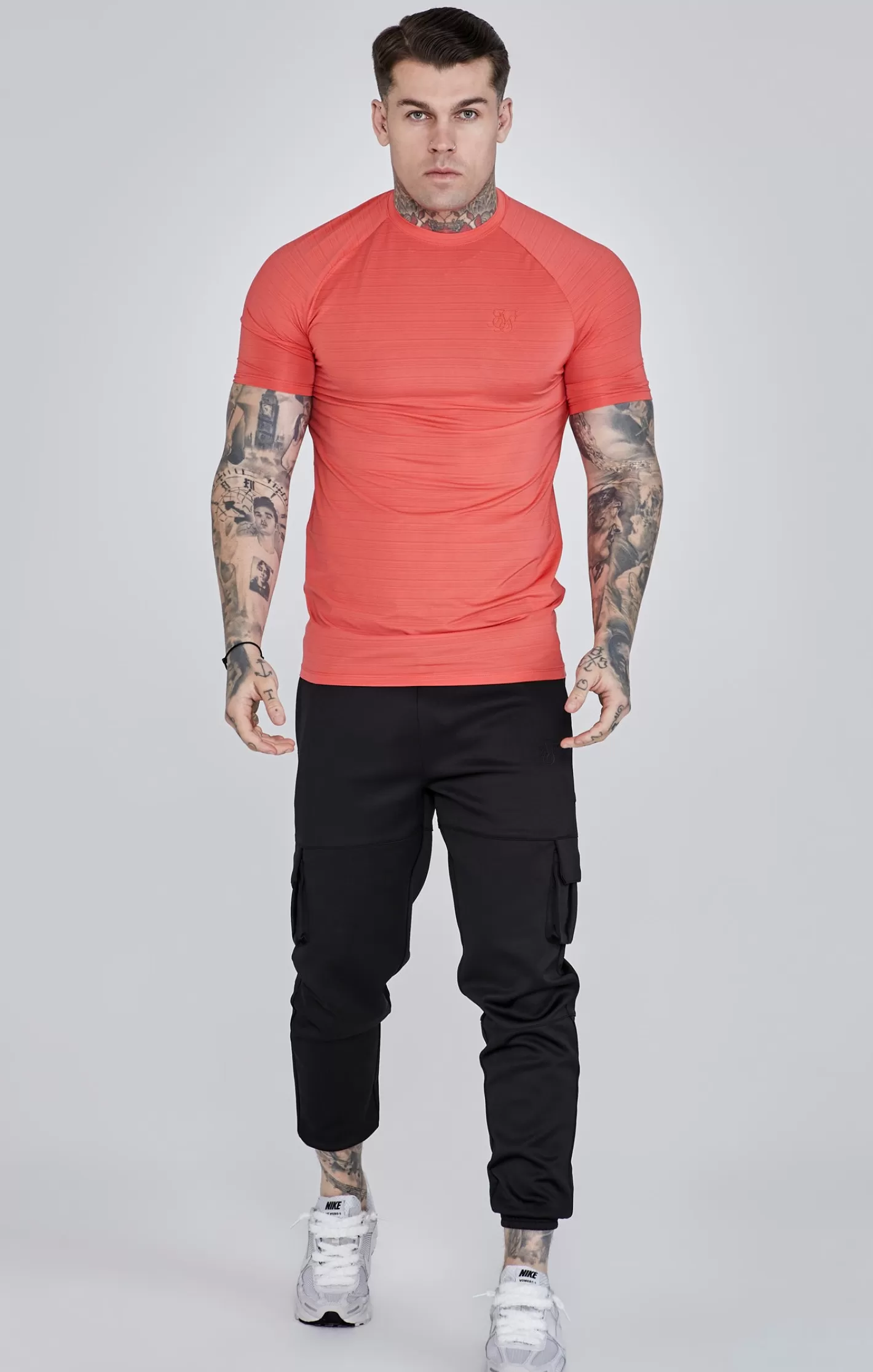 SikSilk T-shirts^Muscle Fit T-Shirt