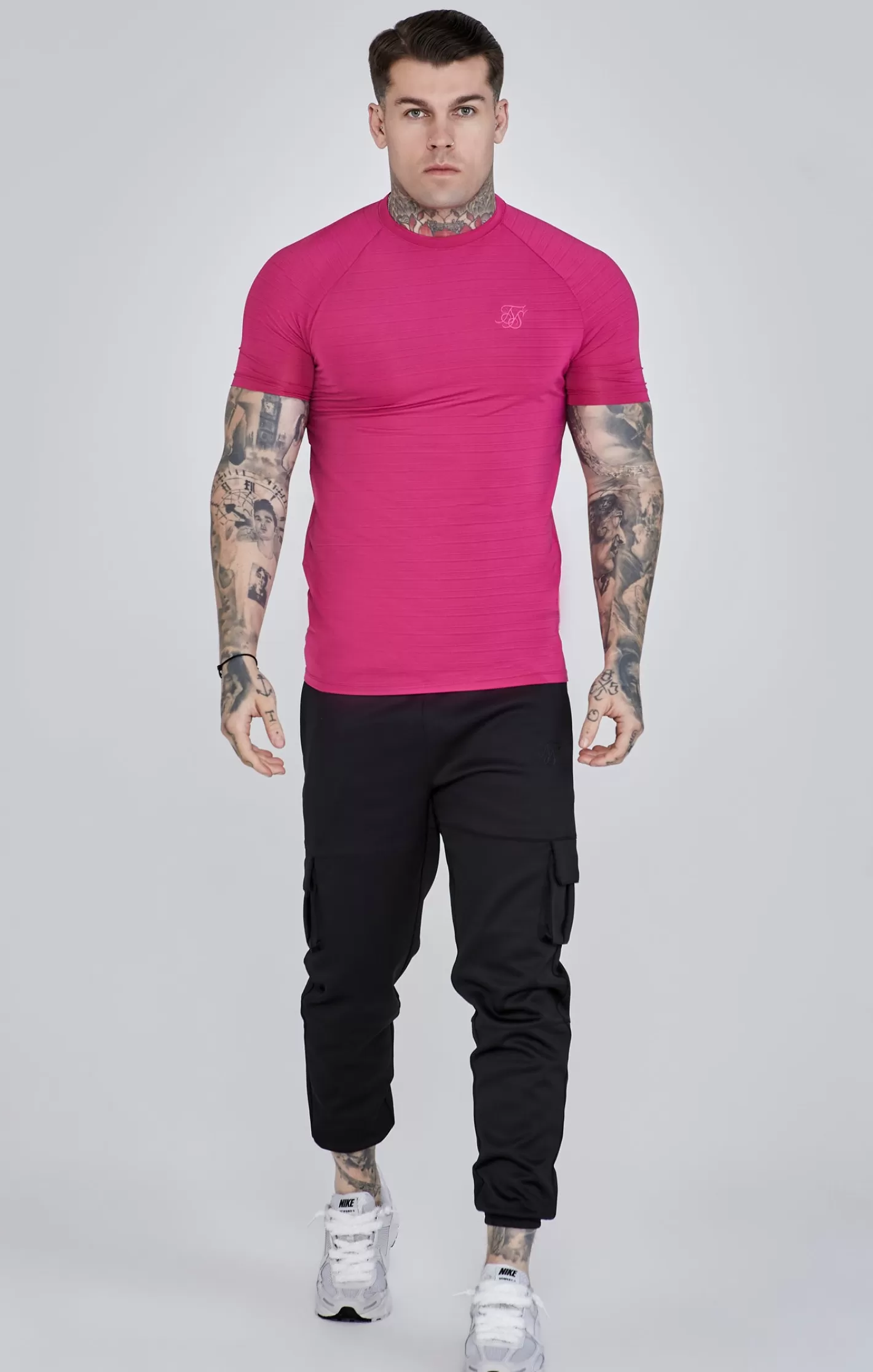 SikSilk T-shirts^Muscle Fit T-Shirt