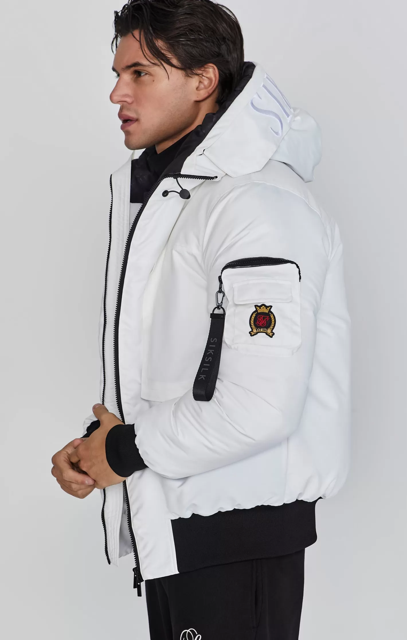 SikSilk Jackets^Bomber Jacket